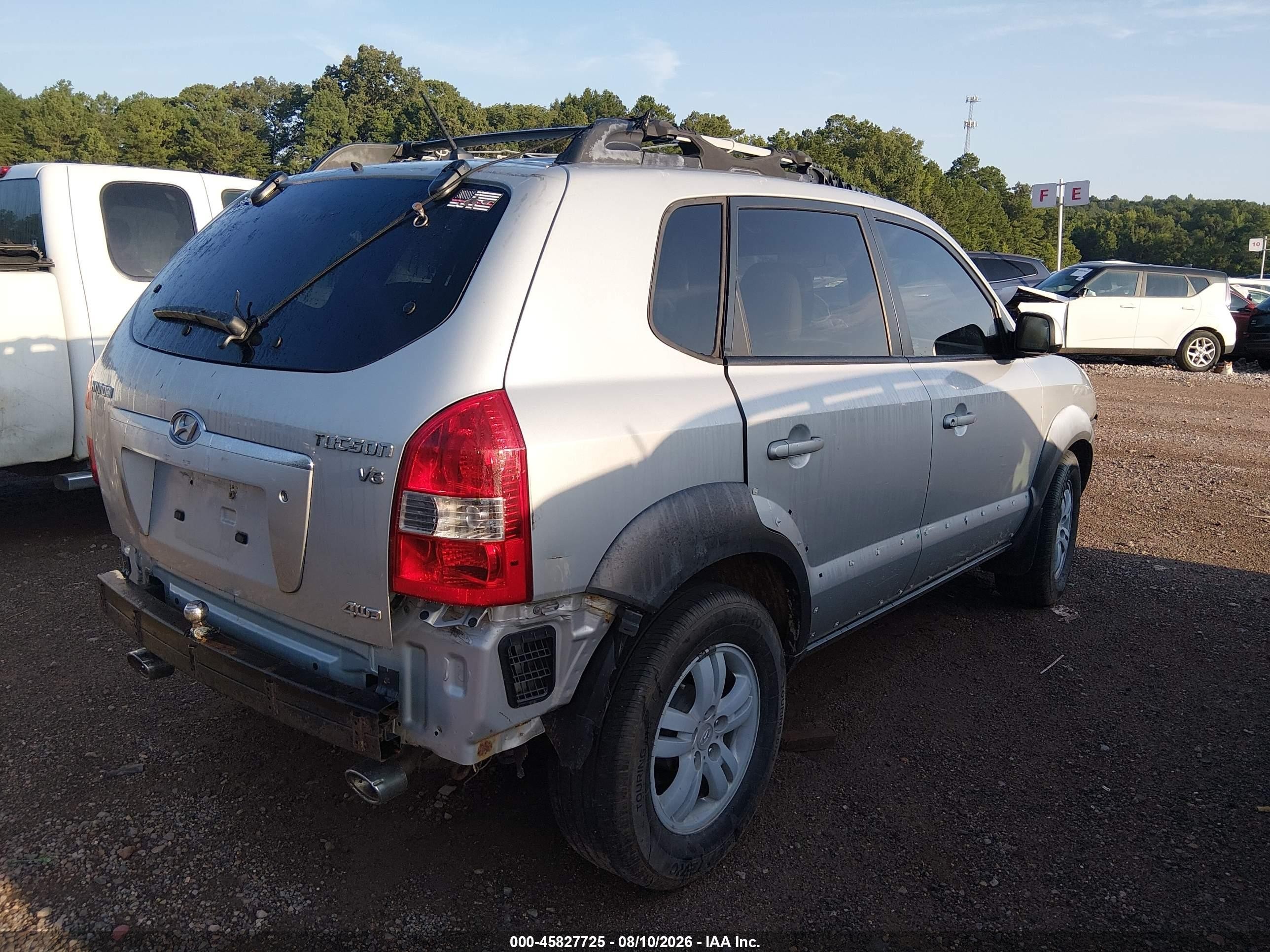2008 Hyundai Tucson Limited V6/se Tan vin: KM8JN72D68U800798