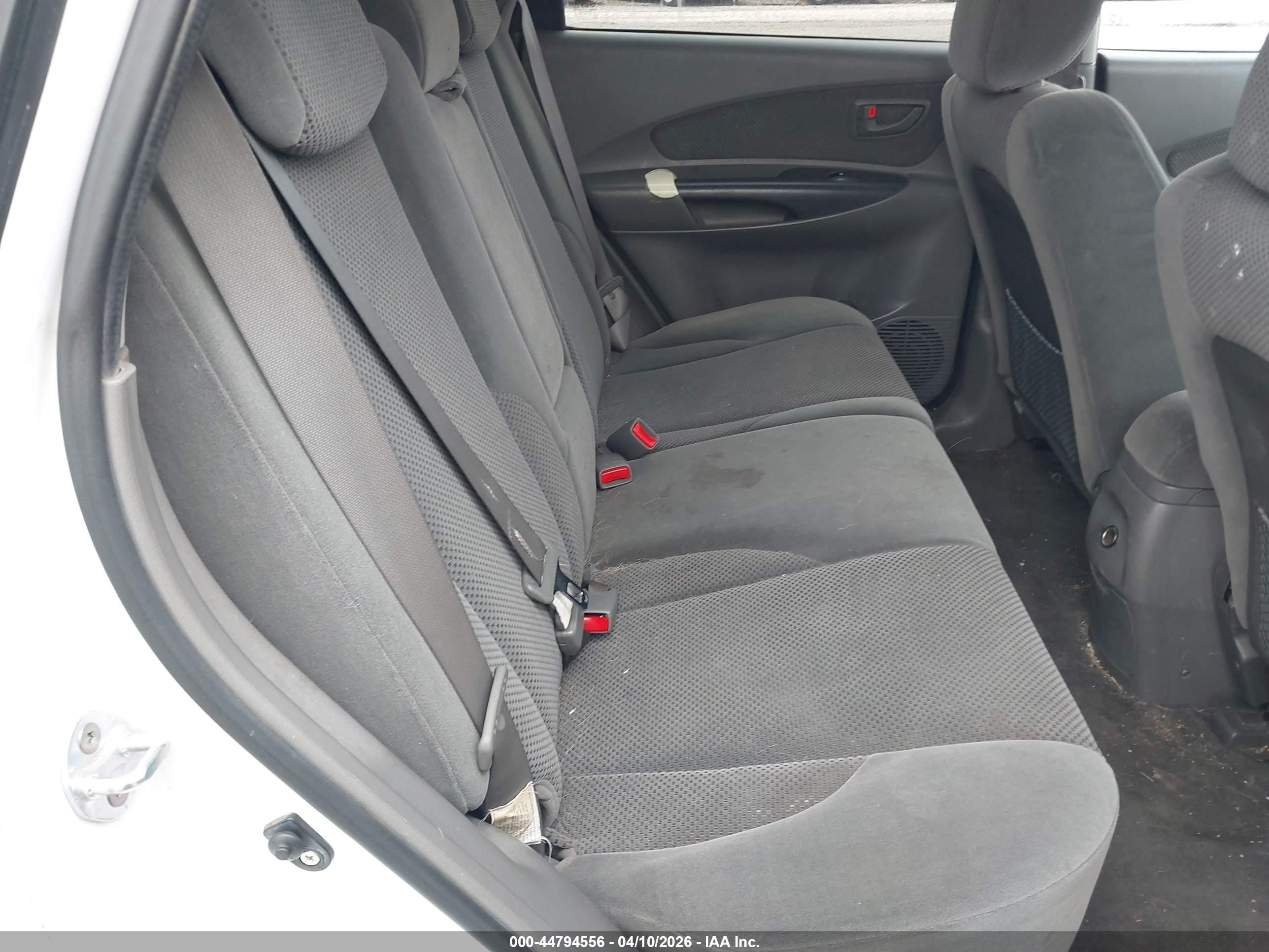 2008 Hyundai Tucson Limited V6/se White vin: KM8JN72D68U855851