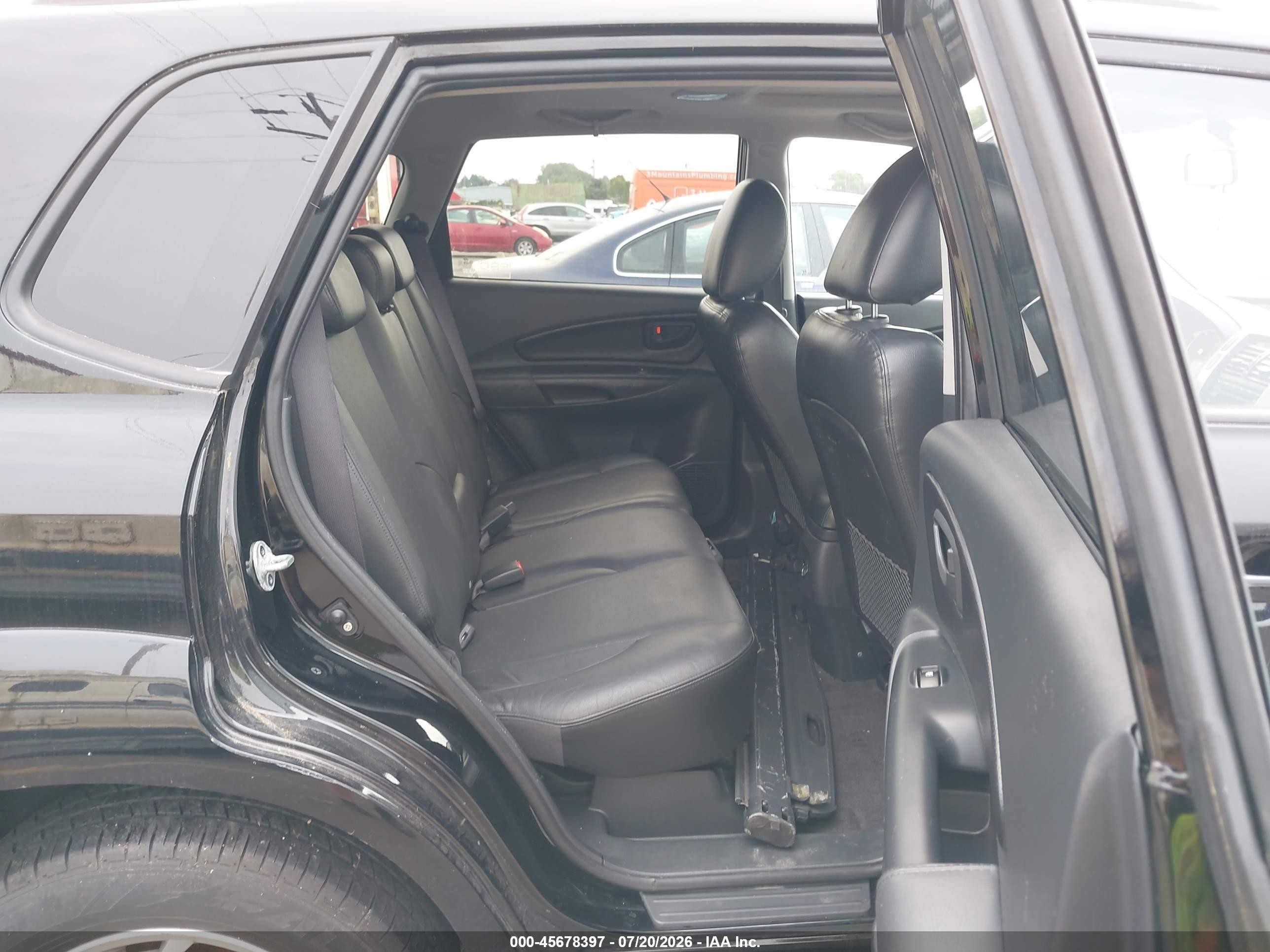 2009 Hyundai Tucson Limited V6 Black vin: KM8JN72D69U945082