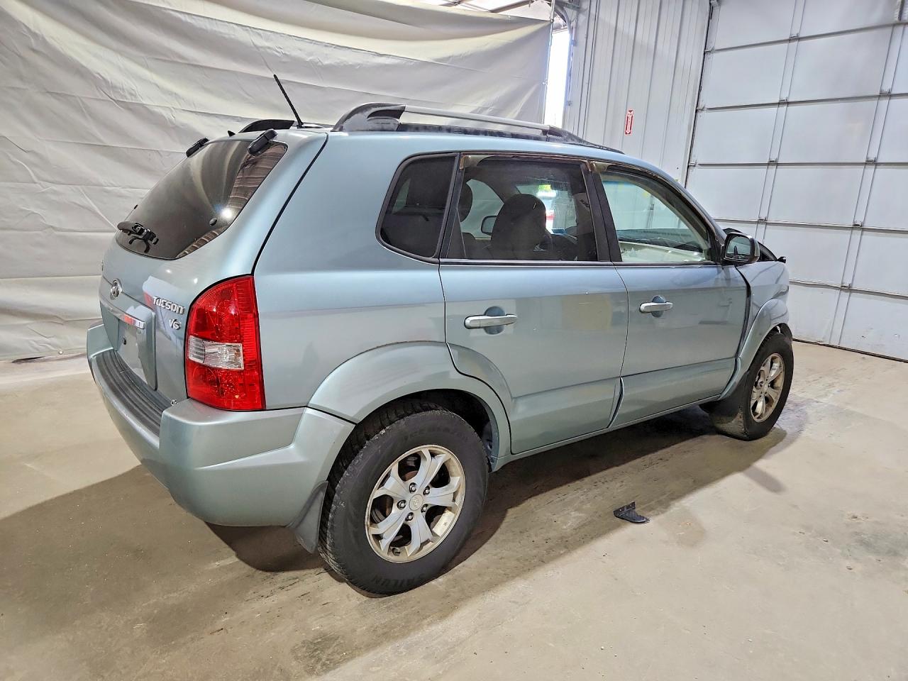 2009 Hyundai Tucson Limited V6 Green vin: KM8JN72D69U968412