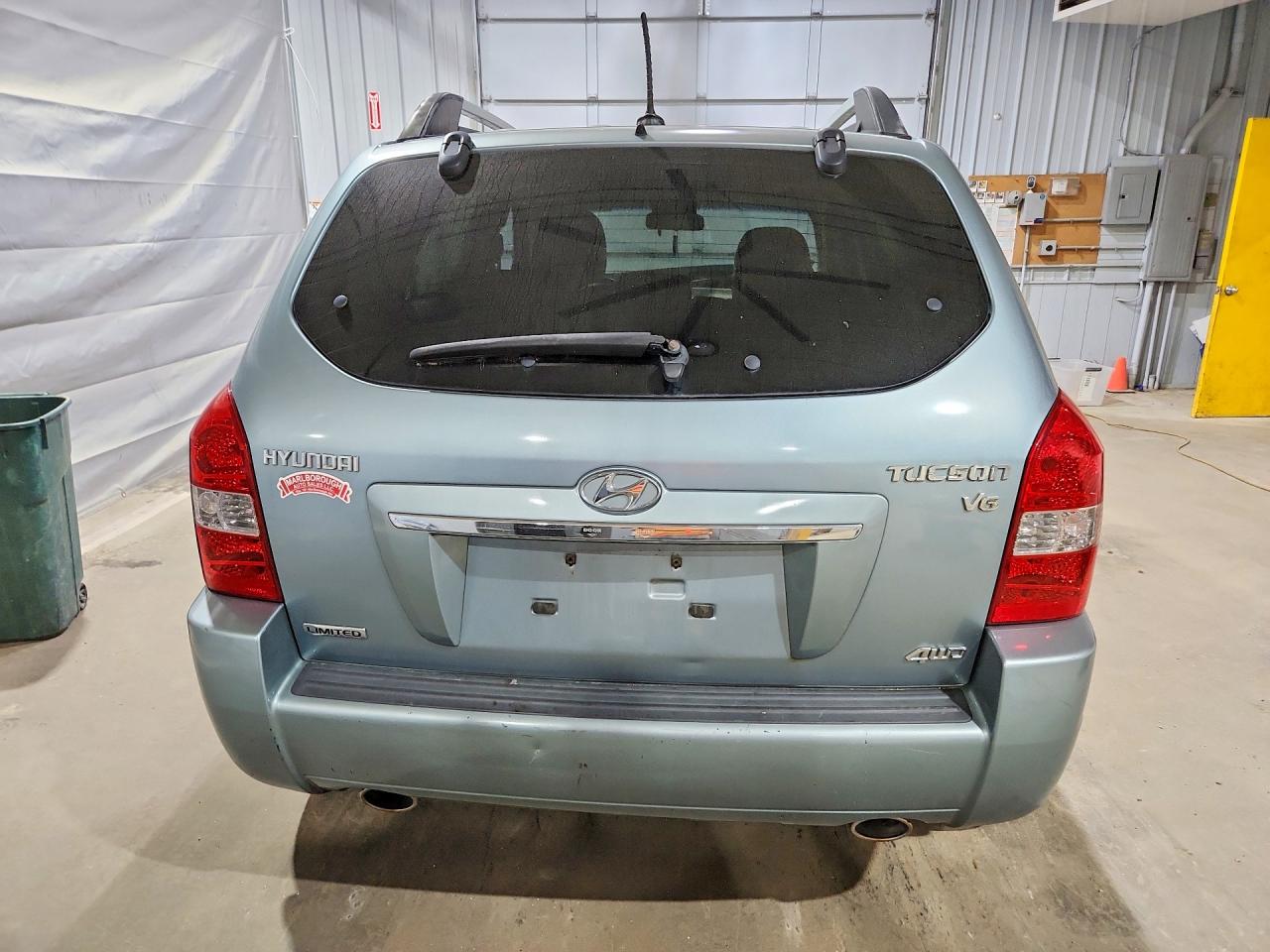 2009 Hyundai Tucson Limited V6 Green vin: KM8JN72D69U968412
