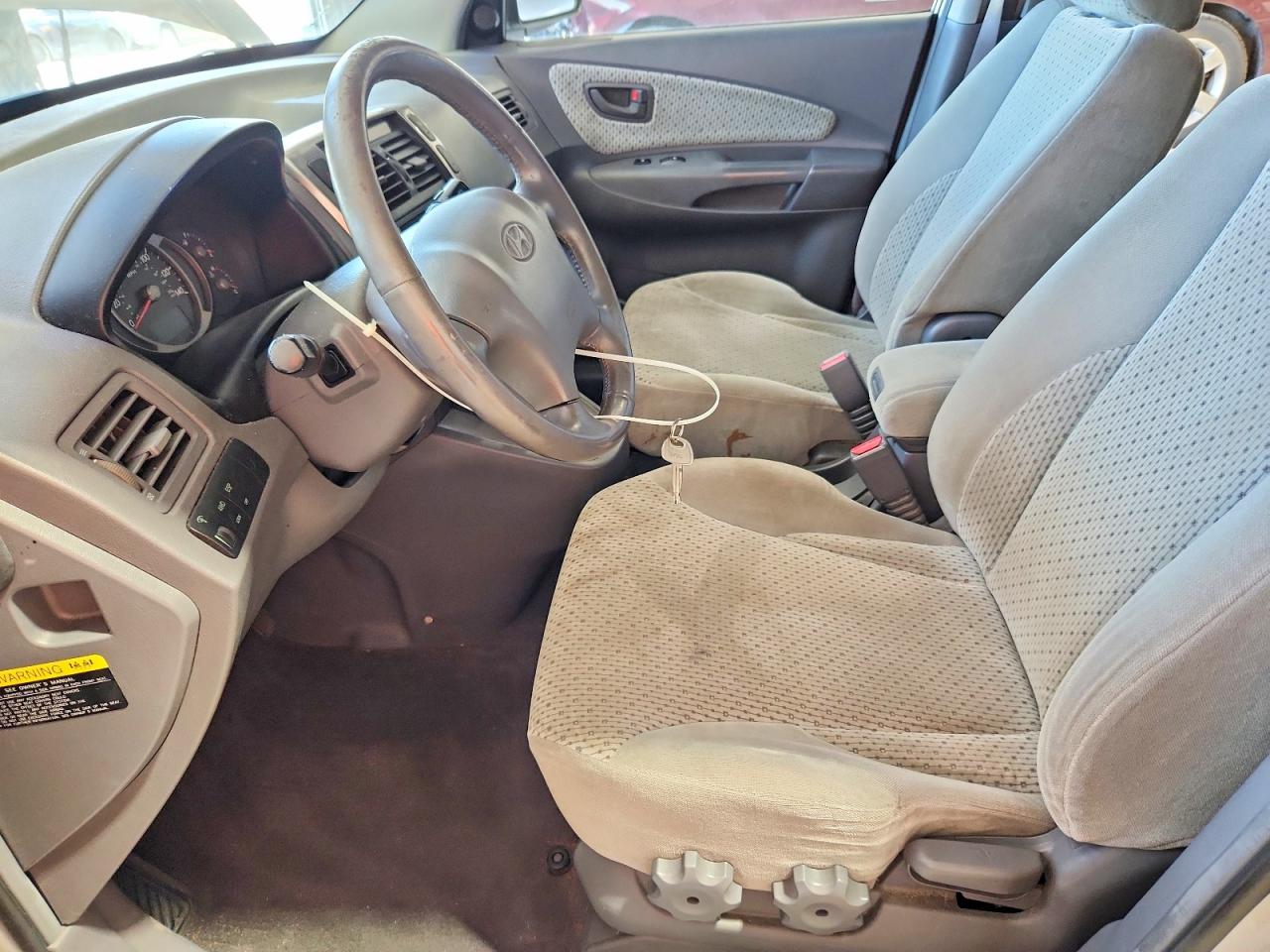 2005 Hyundai Tucson Gls Silver vin: KM8JN72D75U075384