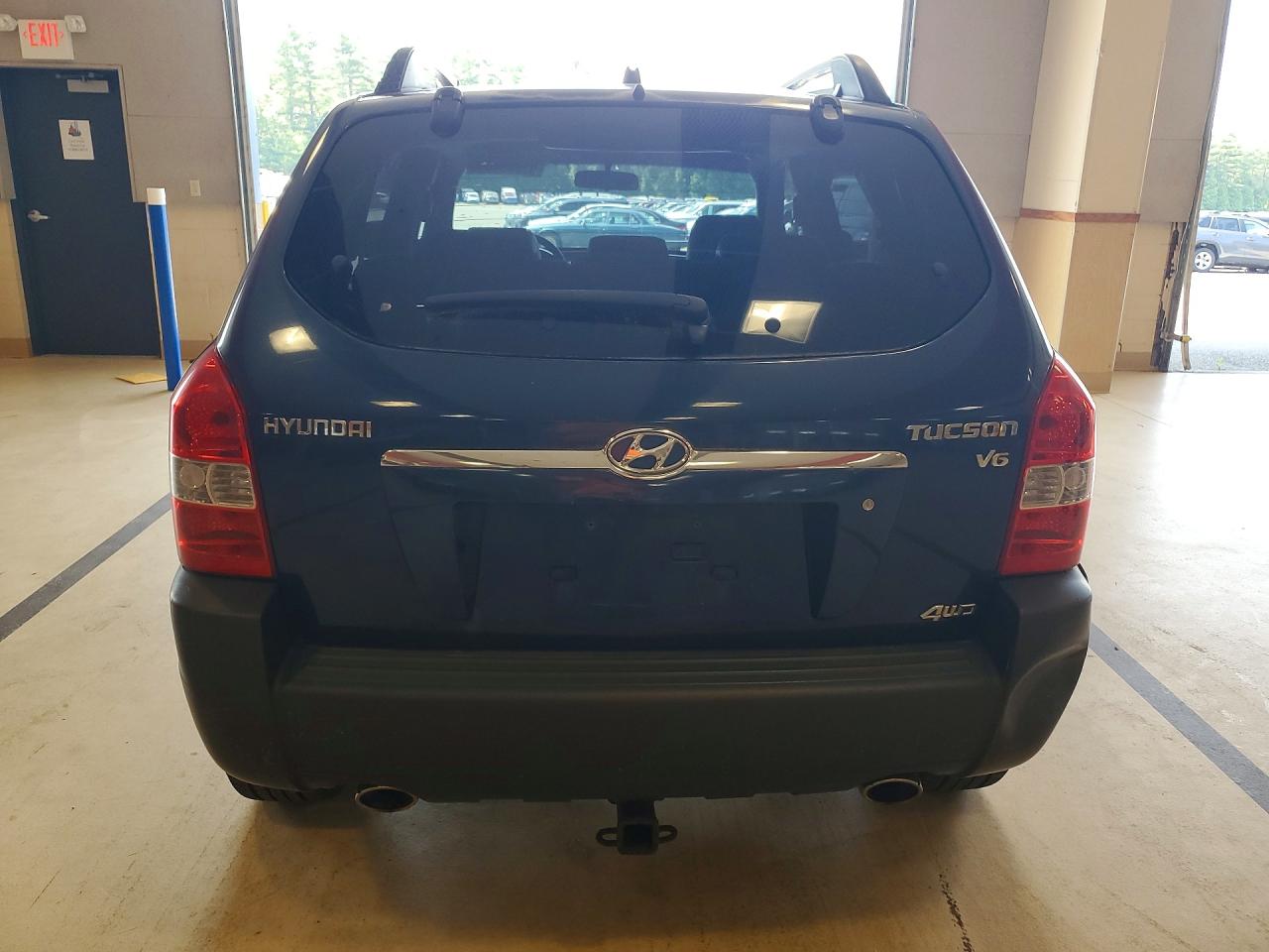 2005 Hyundai Tucson Gls Blue vin: KM8JN72D75U085462