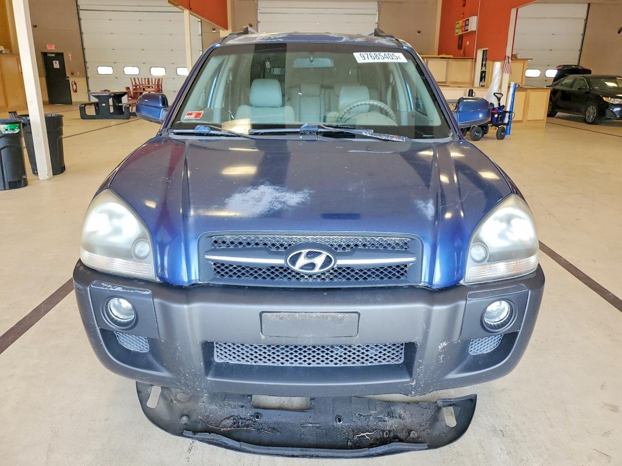 2005 Hyundai Tucson Gls Blue vin: KM8JN72D75U085462