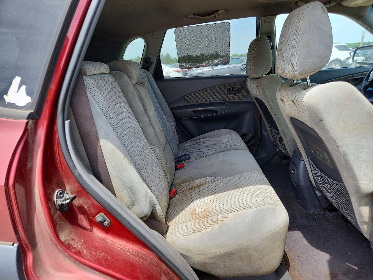 2005 Hyundai Tucson Gls Burgundy vin: KM8JN72D75U128746