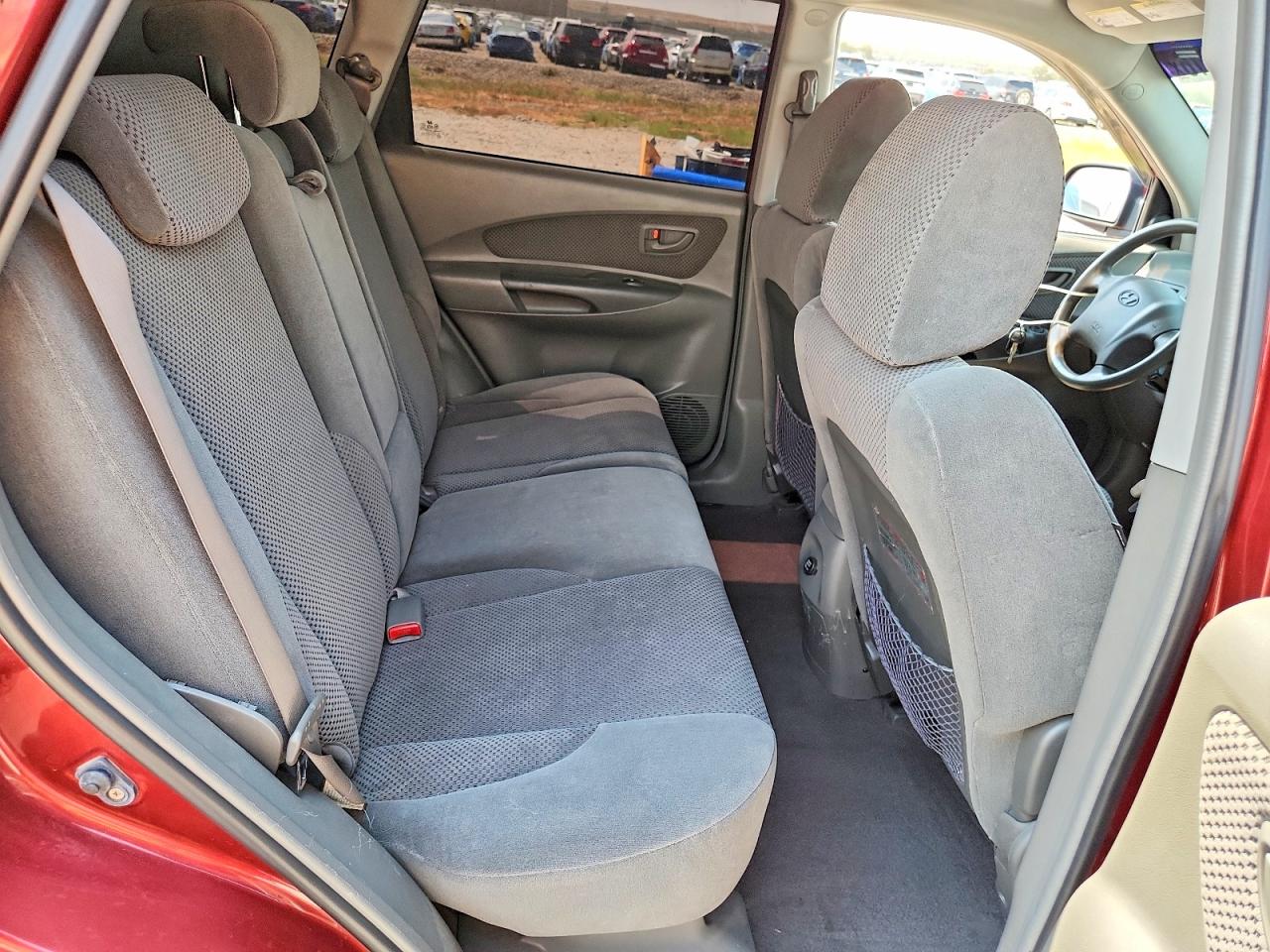 2006 Hyundai Tucson Gls Red vin: KM8JN72D76U257538