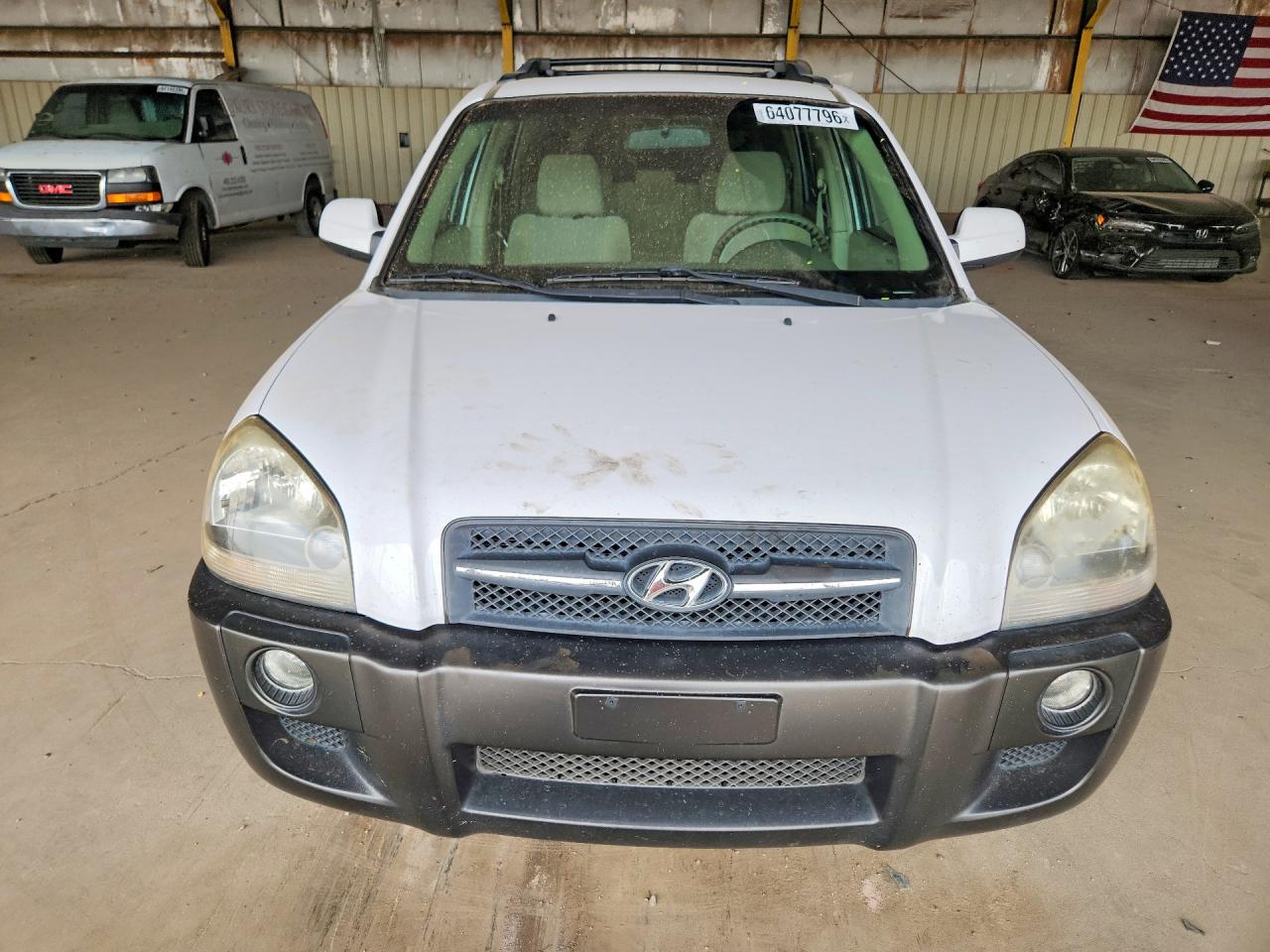 2006 Hyundai Tucson Gls White vin: KM8JN72D76U334621