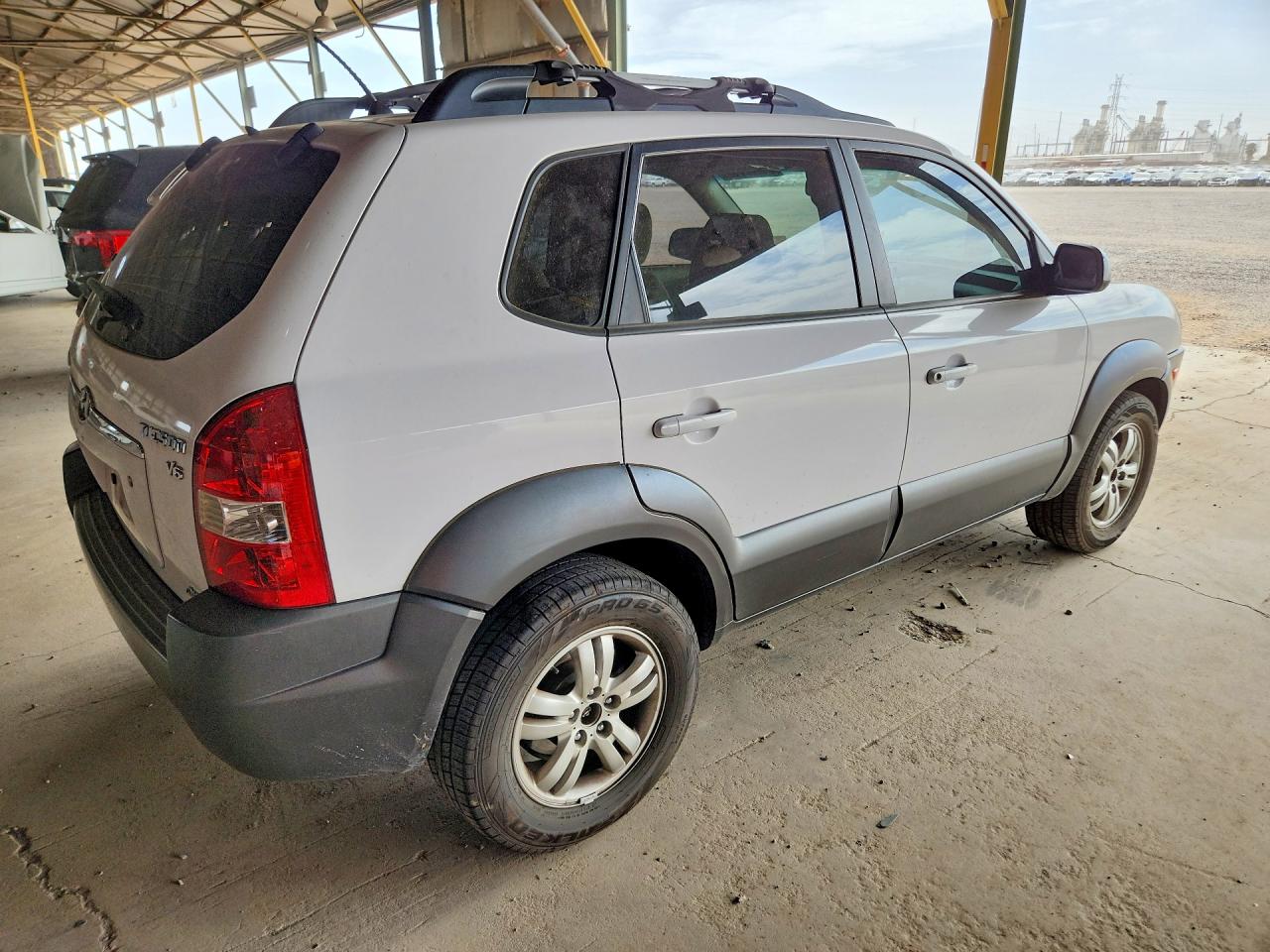 2006 Hyundai Tucson Gls White vin: KM8JN72D76U334621