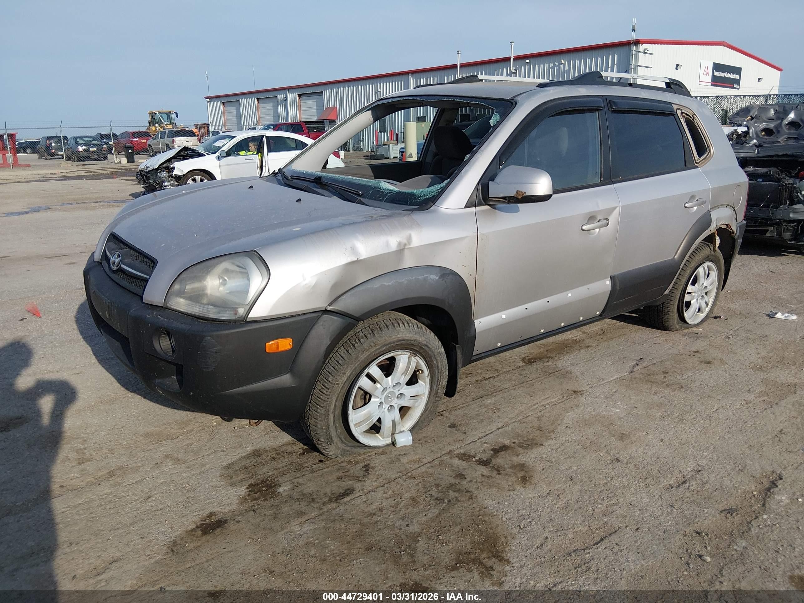 2006 Hyundai Tucson Gls/limited Gray vin: KM8JN72D76U365271