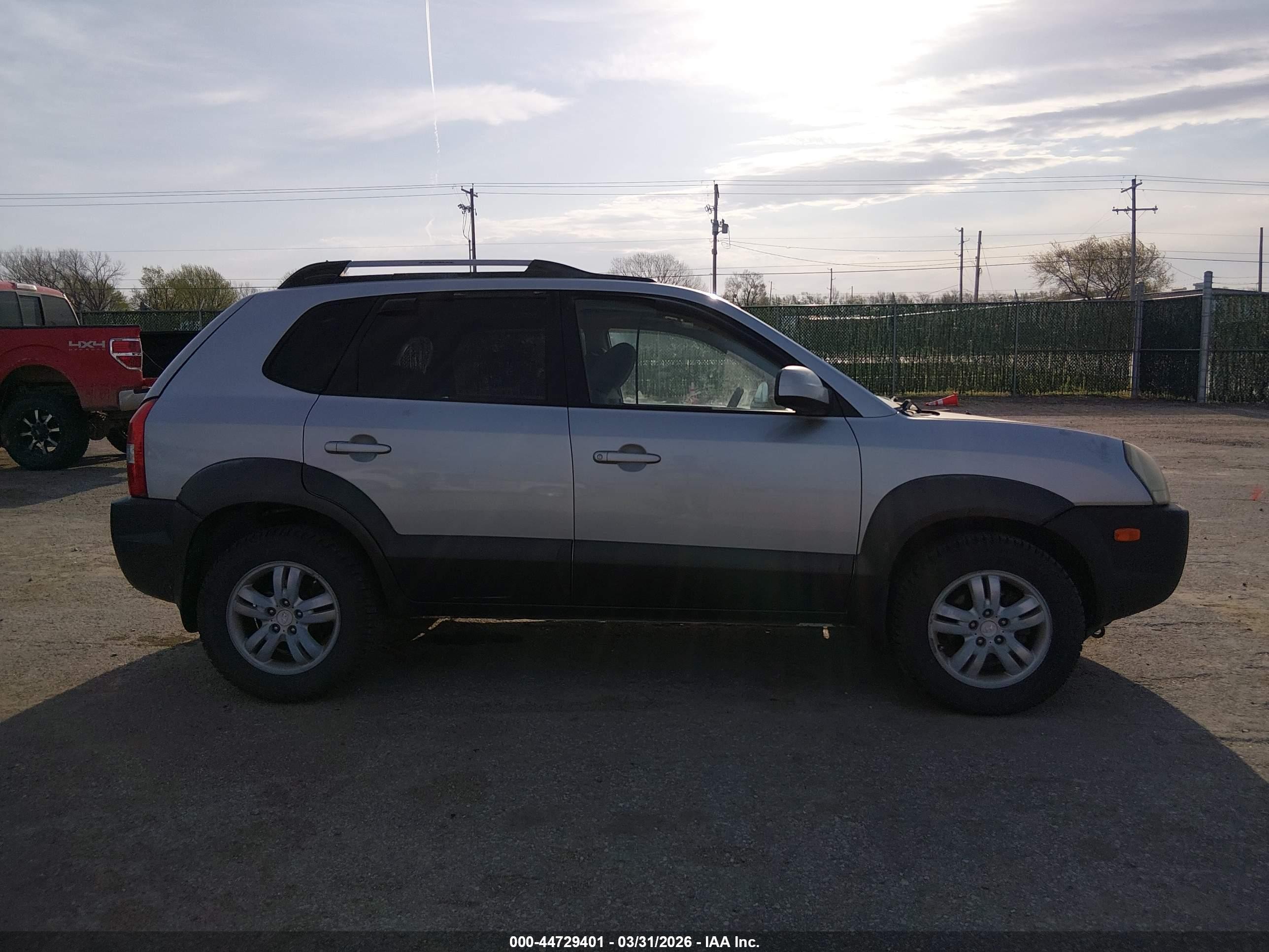 2006 Hyundai Tucson Gls/limited Gray vin: KM8JN72D76U365271