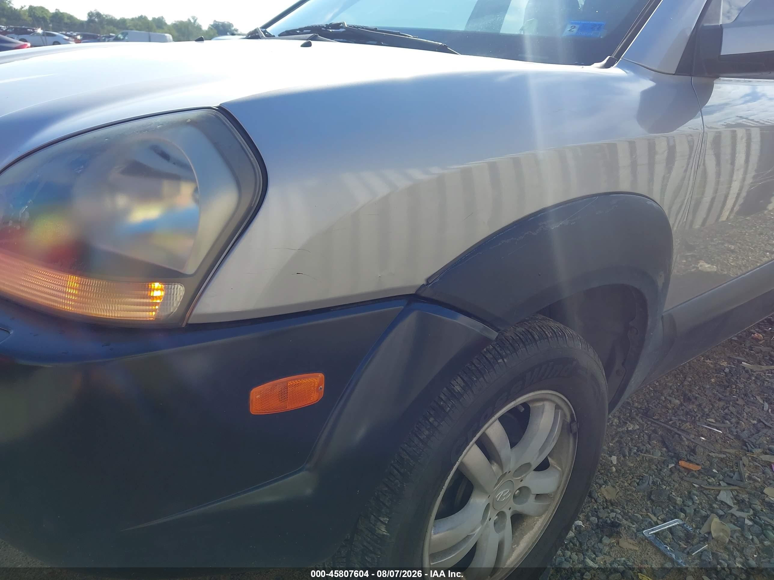 2006 Hyundai Tucson Gls/limited Серебряный vin: KM8JN72D86U354814
