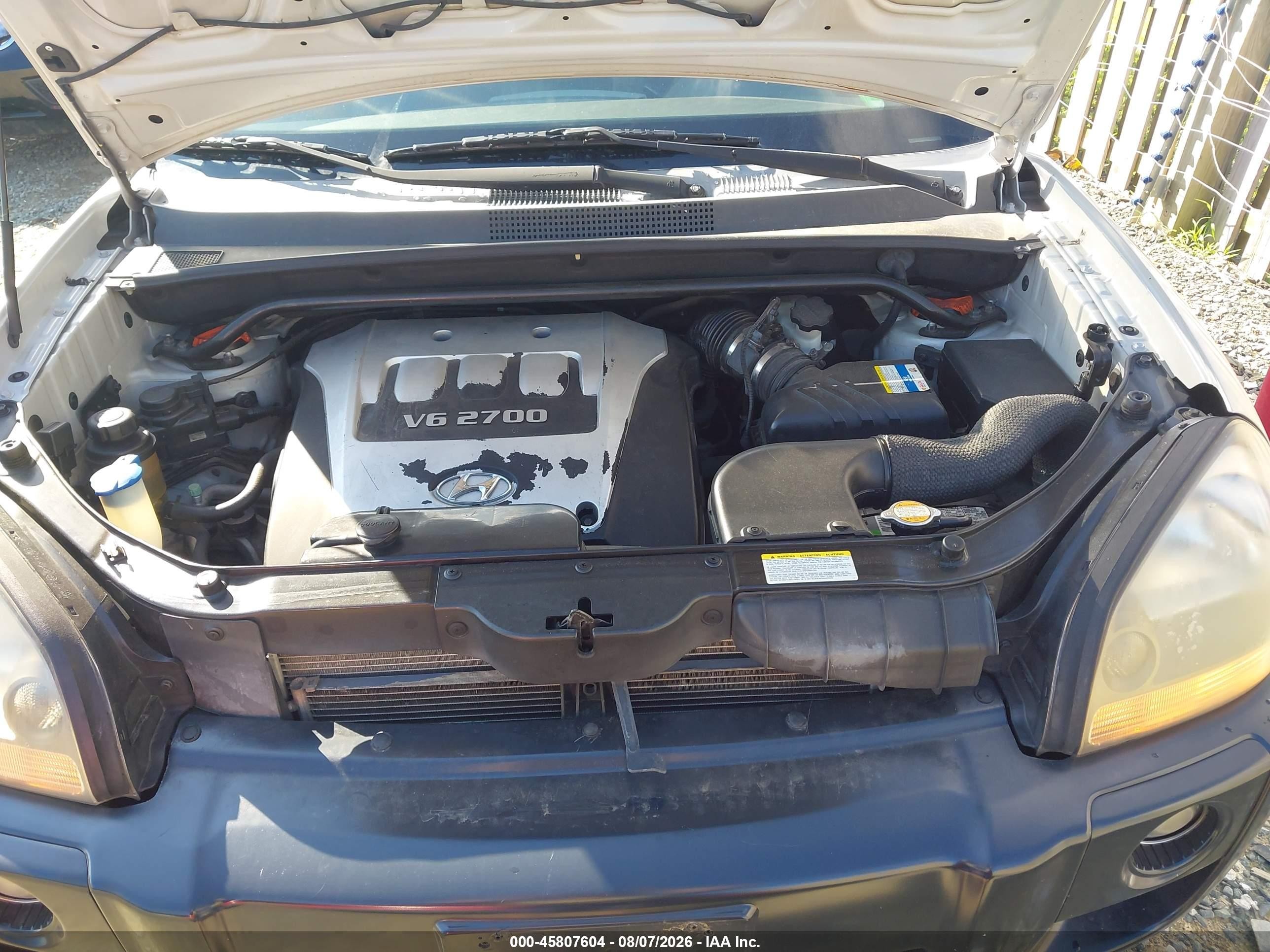 2006 Hyundai Tucson Gls/limited Серебряный vin: KM8JN72D86U354814