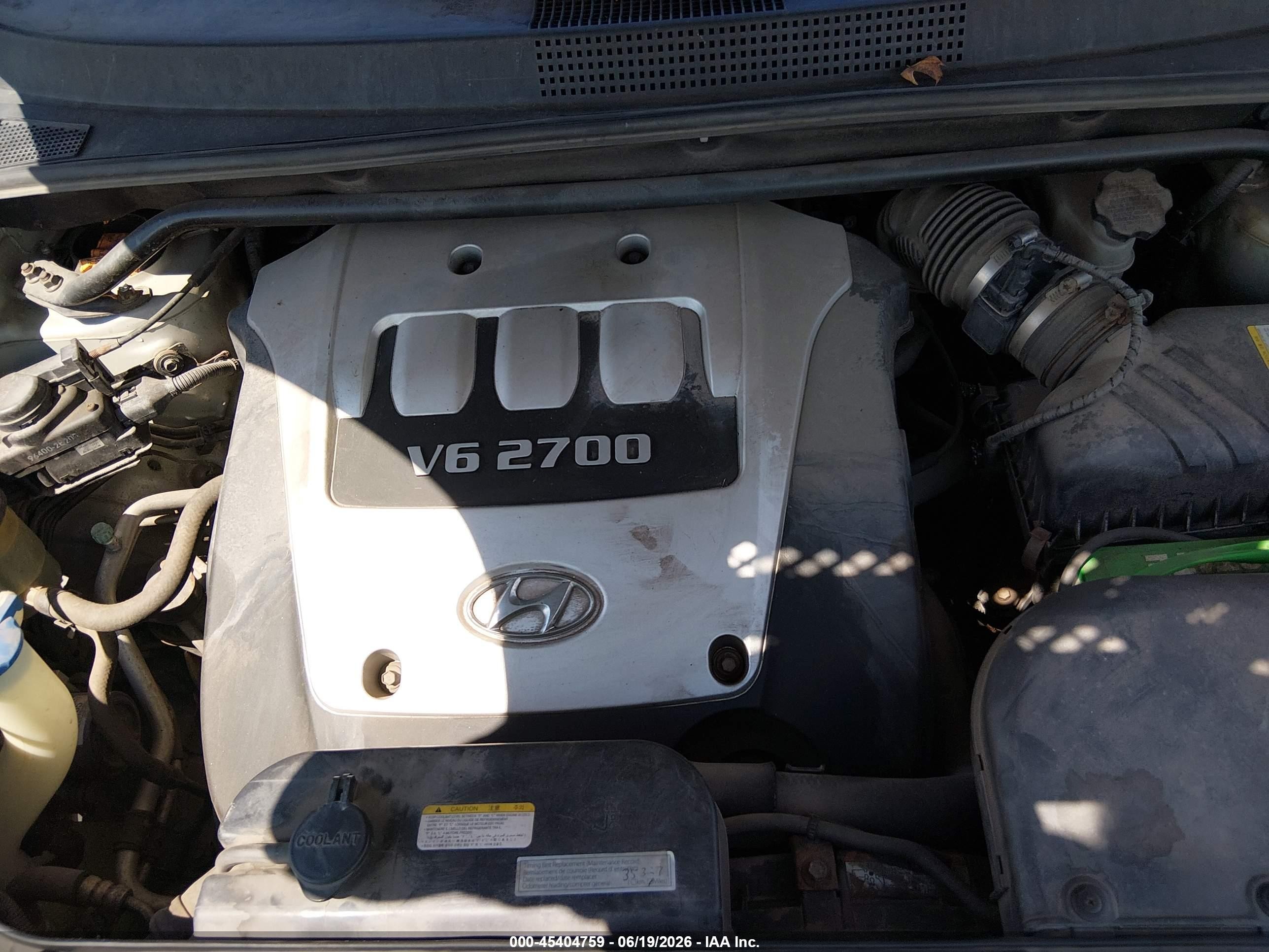 2006 Hyundai Tucson Gls/limited Silver vin: KM8JN72D86U381849