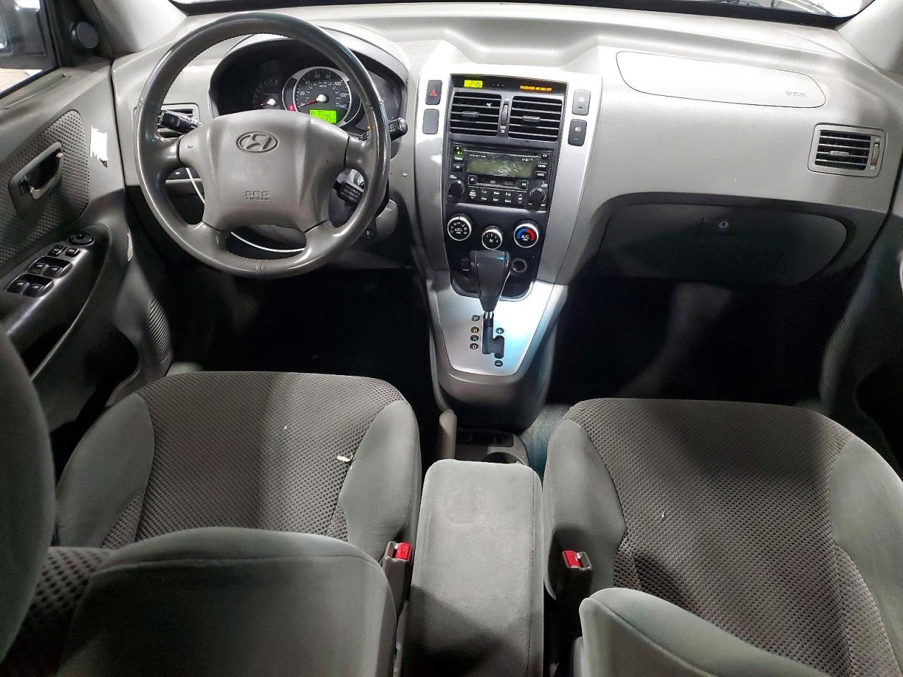 2007 Hyundai Tucson Se Silver vin: KM8JN72D87U671509