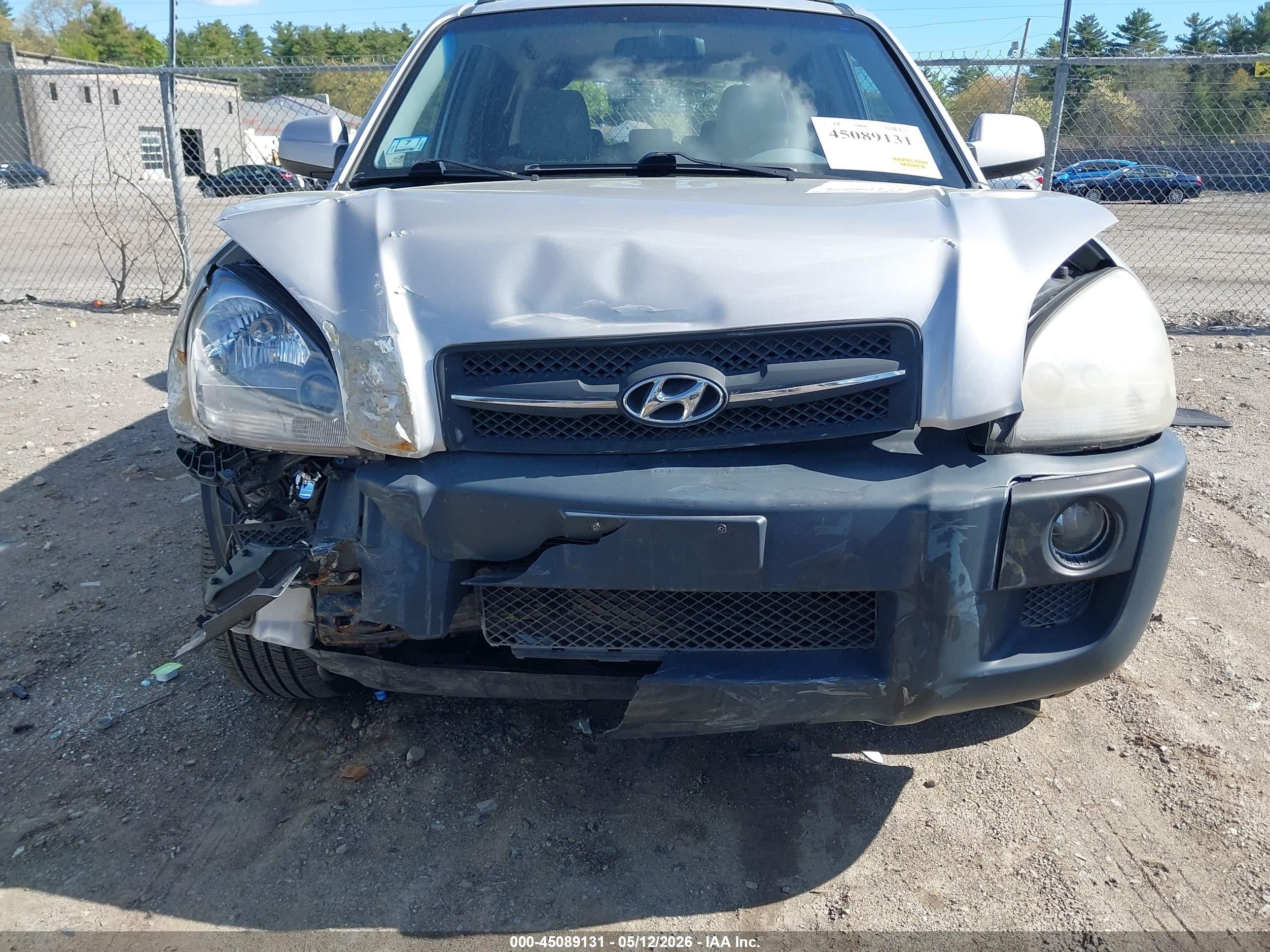 2005 Hyundai Tucson Gls/lx Gray vin: KM8JN72D95U042564