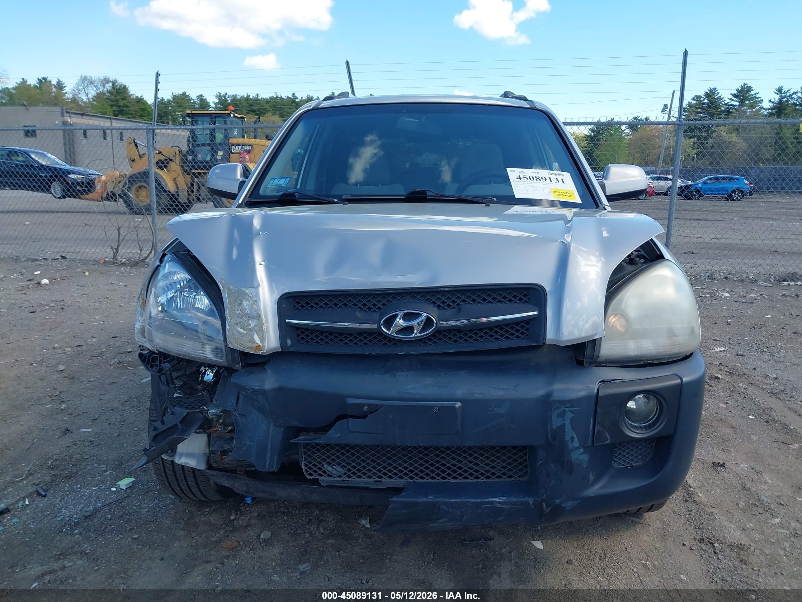 2005 Hyundai Tucson Gls/lx Gray vin: KM8JN72D95U042564