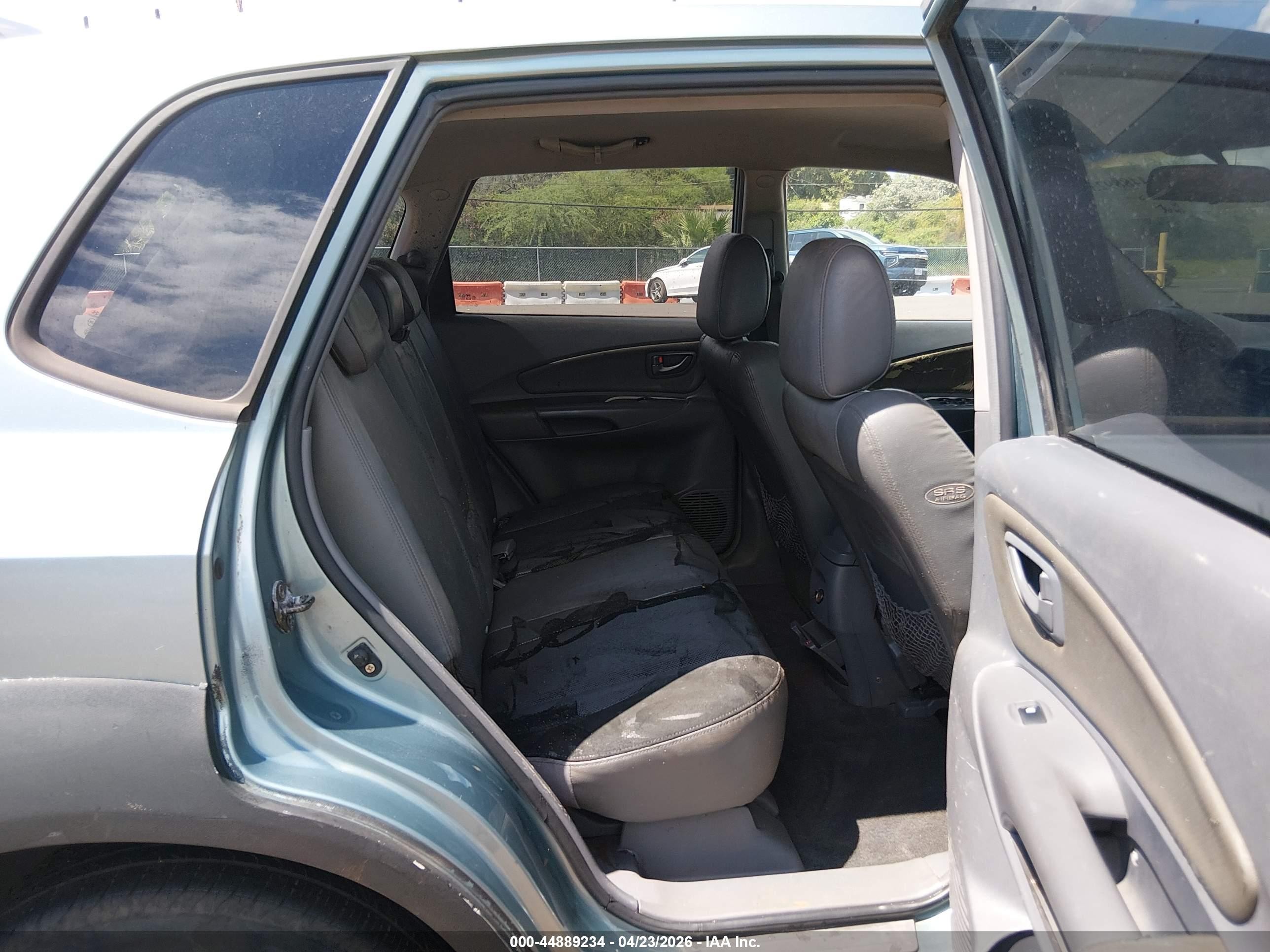 2005 Hyundai Tucson Gls/lx Blue vin: KM8JN72D95U096799