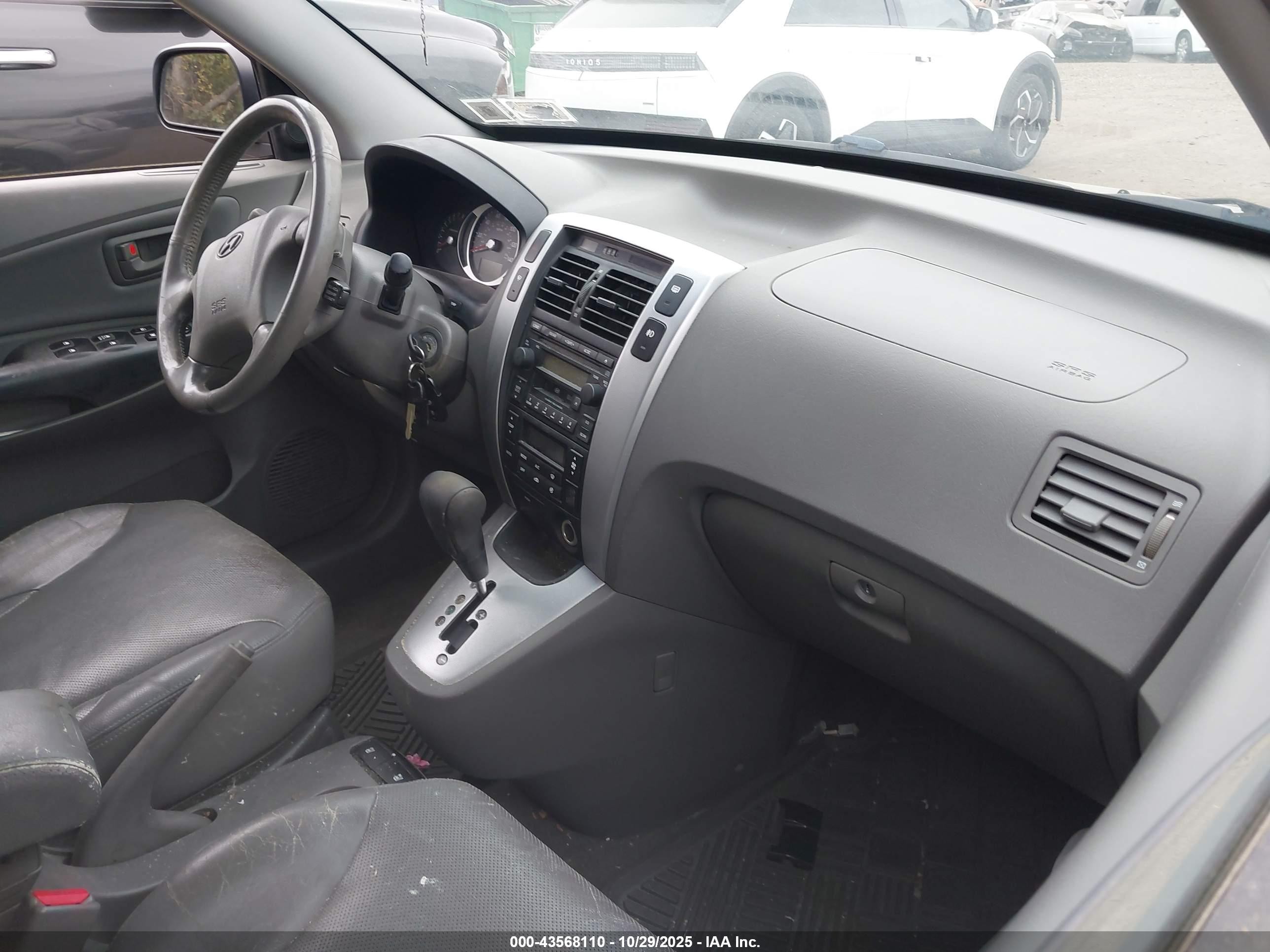 2006 Hyundai Tucson Gls/limited Silver vin: KM8JN72D96U308716