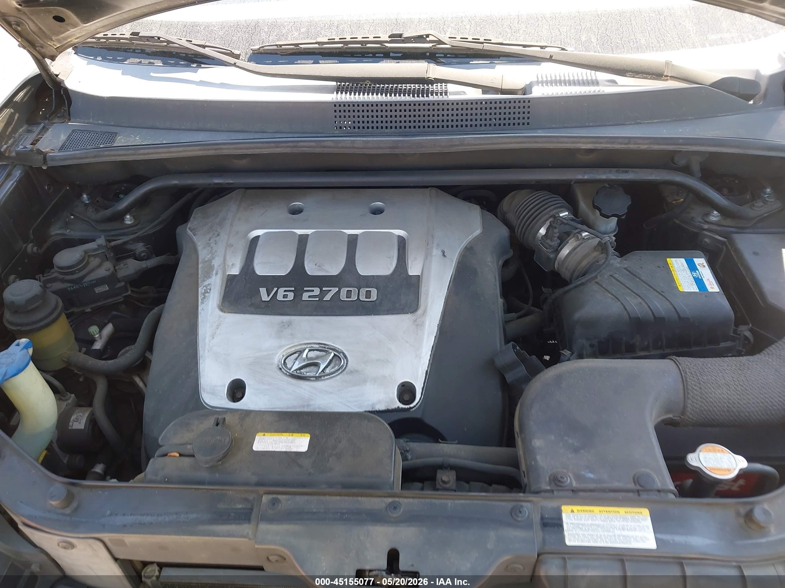 2006 Hyundai Tucson Gls/limited Black vin: KM8JN72D96U368401