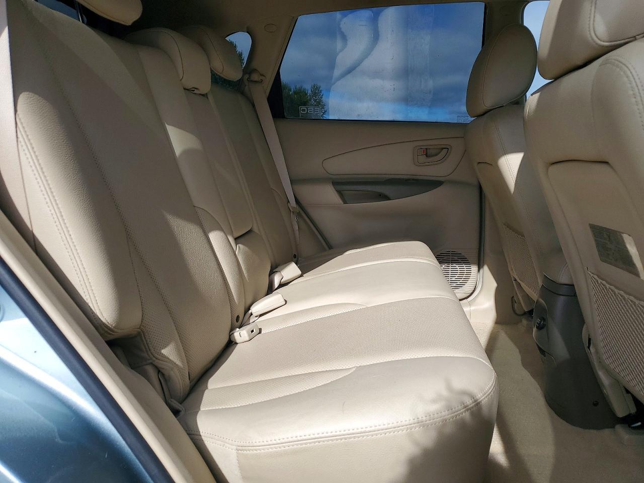 2007 Hyundai Tucson Se/limited Turquoise vin: KM8JN72D97U486241