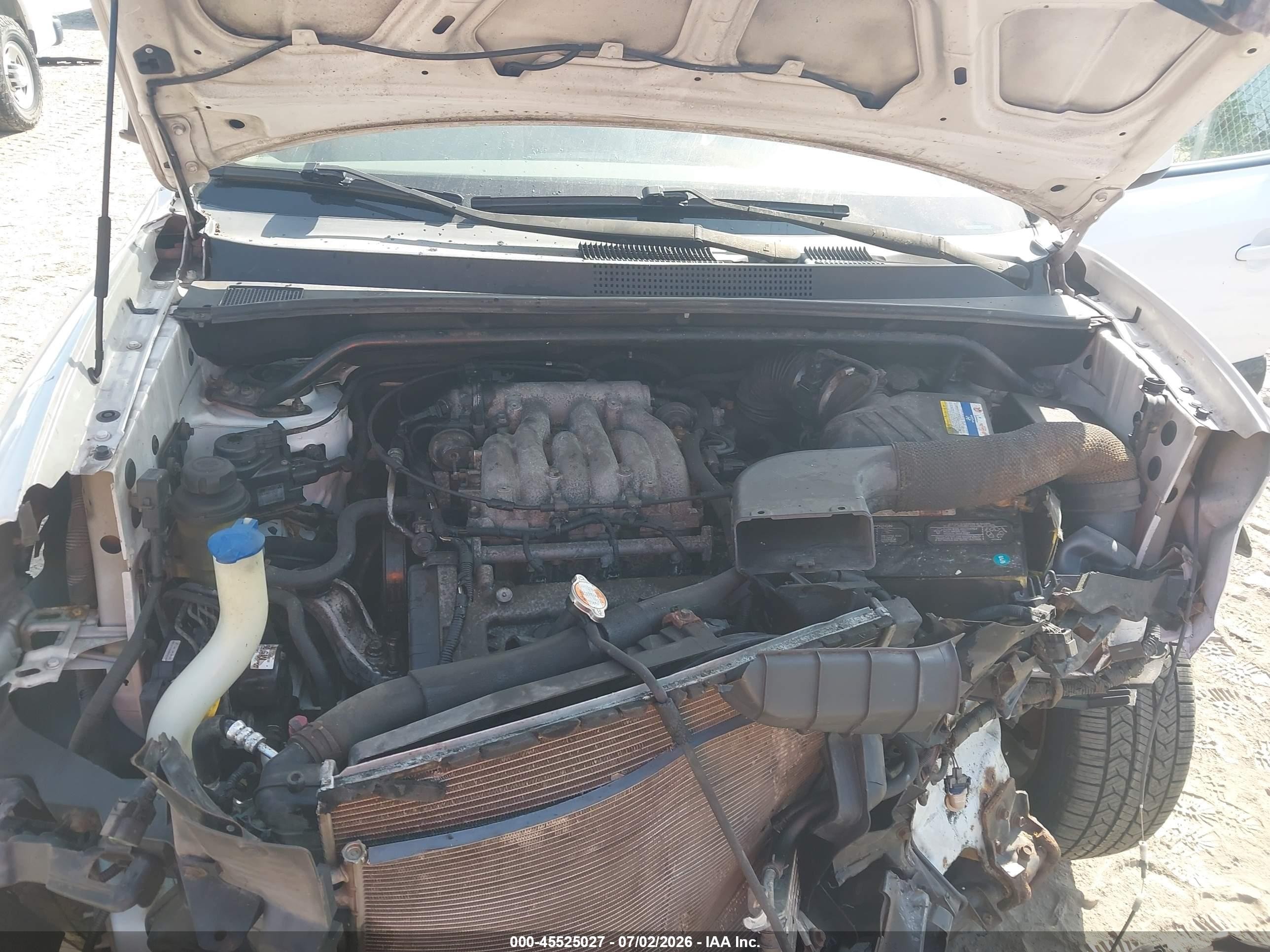 2007 Hyundai Tucson Limited/se Белый vin: KM8JN72D97U625526
