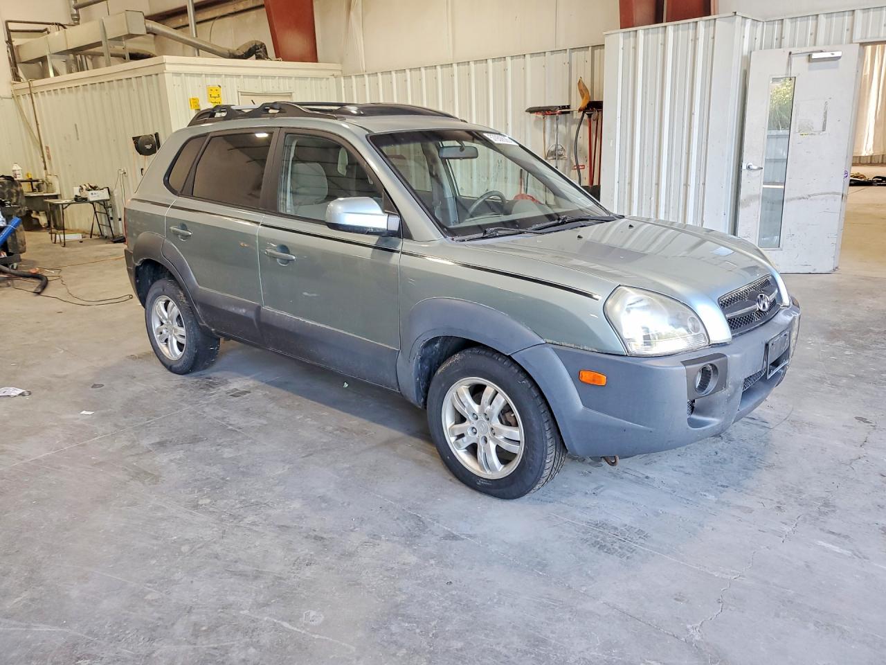 2008 Hyundai Tucson Se Бирюзовый vin: KM8JN72D98U829597
