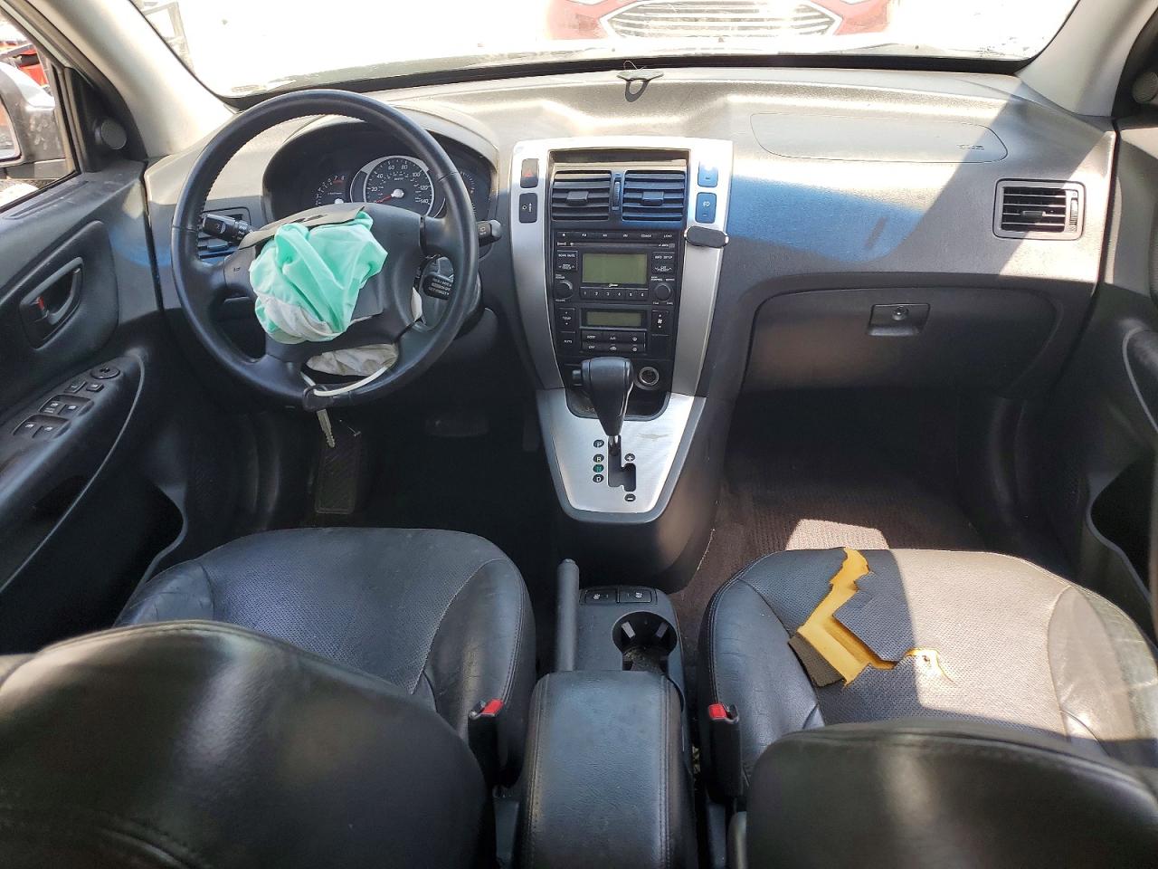 2008 Hyundai Tucson Бирюзовый vin: KM8JN72D98U866987