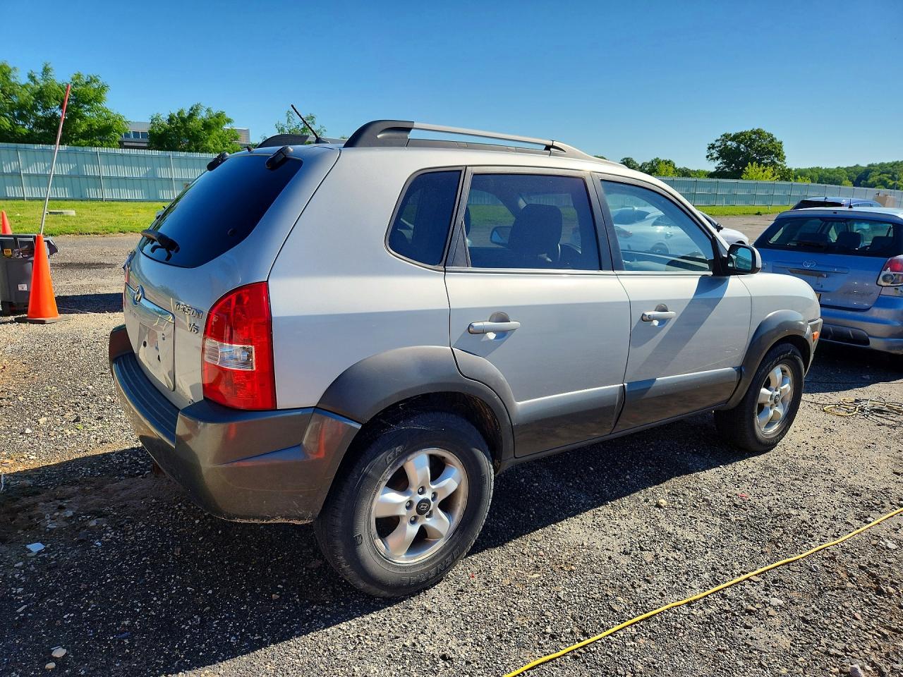 2008 Hyundai Tucson Se Серебряный vin: KM8JN72DX8U755915