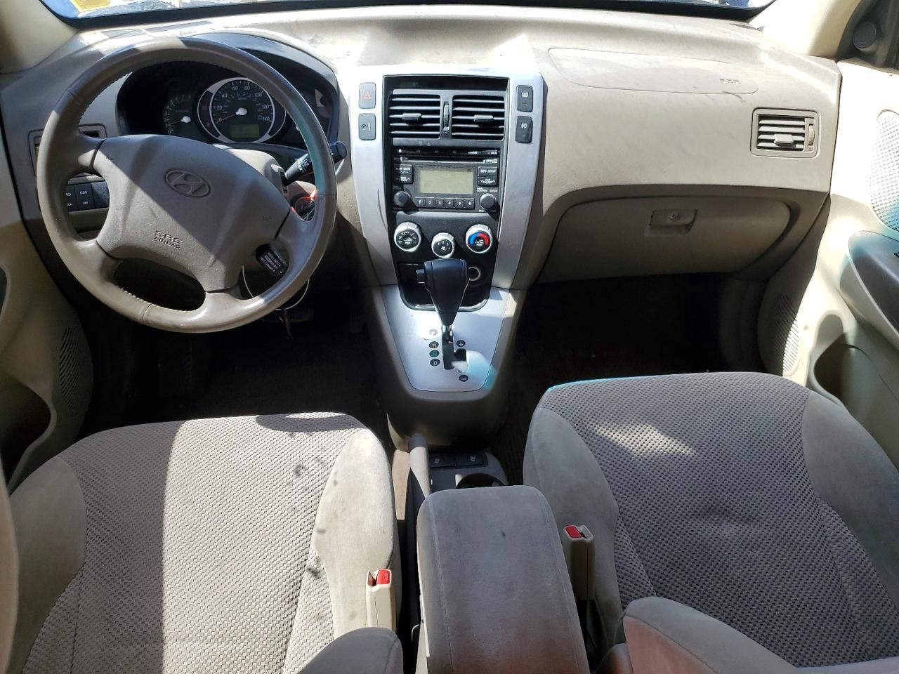 2008 Hyundai Tucson Se Blue vin: KM8JN72DX8U880056