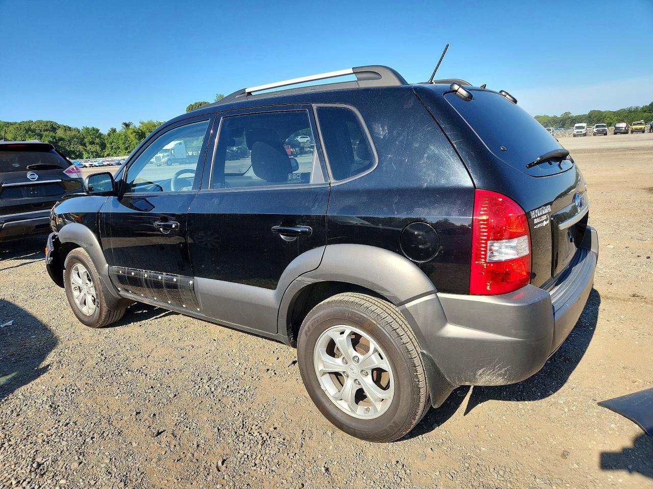 2009 Hyundai Tucson Se Black vin: KM8JN72DX9U114507