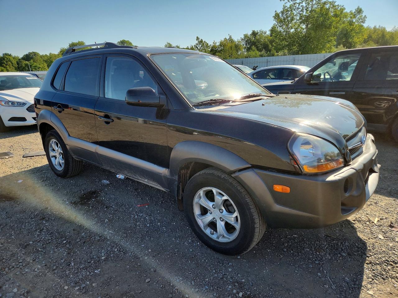 2009 Hyundai Tucson Se Black vin: KM8JN72DX9U114507