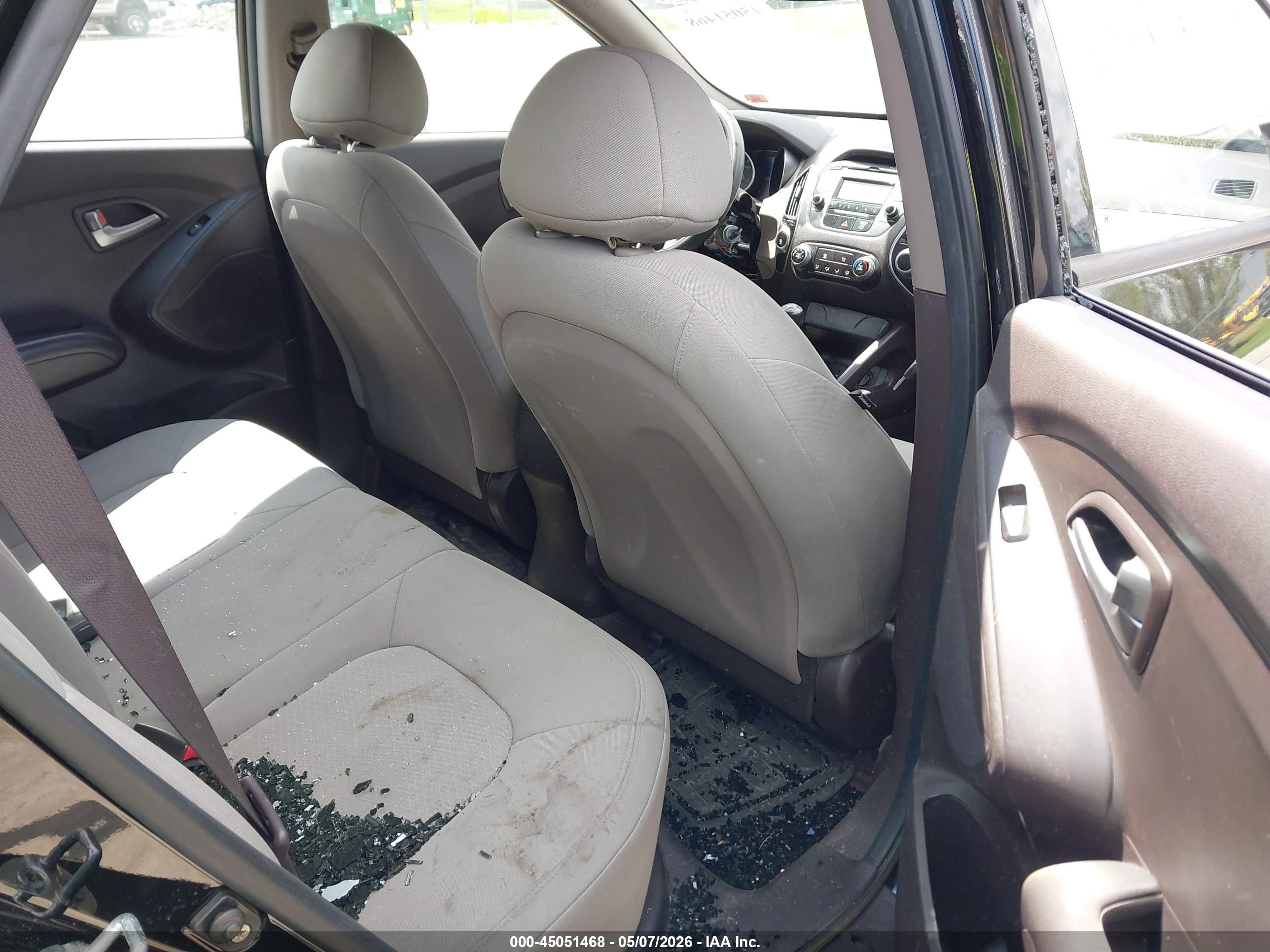2011 Hyundai Tucson Gl Black vin: KM8JT3AB0BU183243