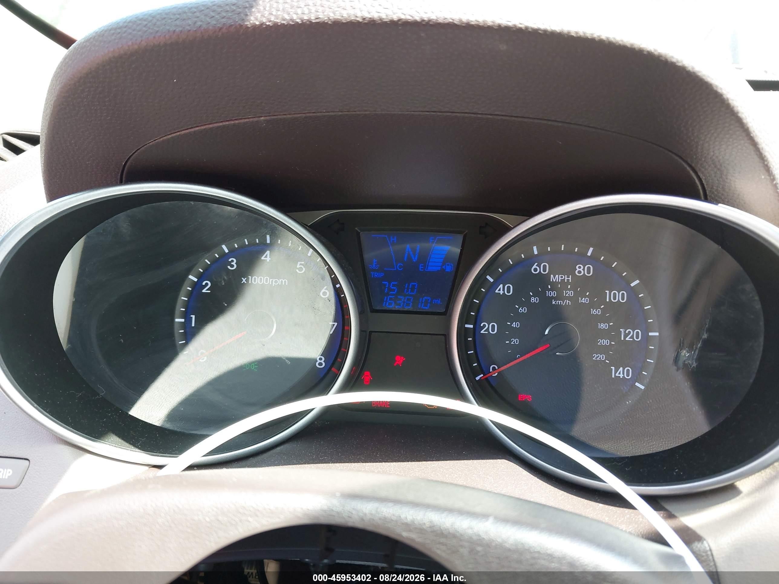 2011 Hyundai Tucson Gl Красный vin: KM8JT3AB0BU199569