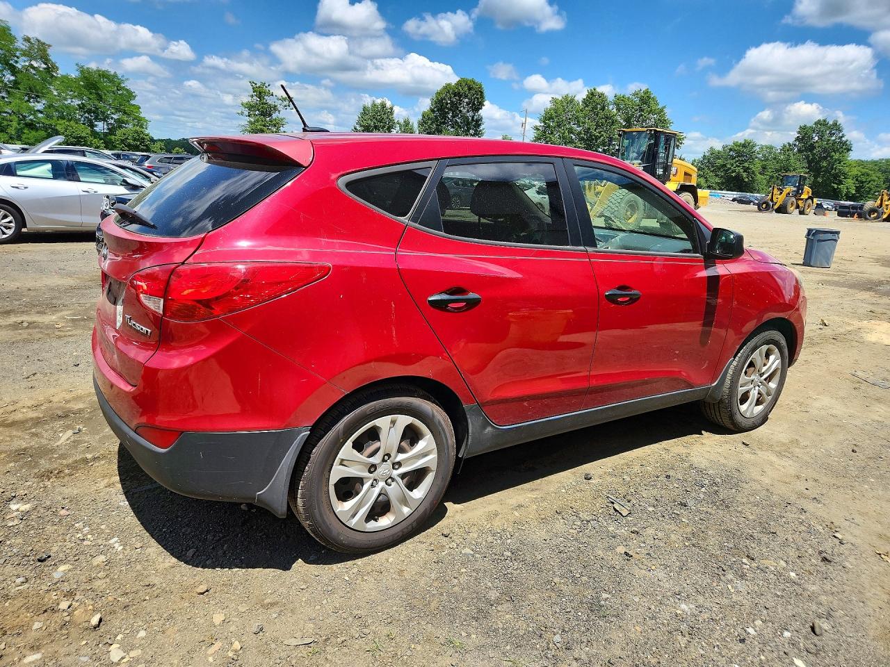 2012 Hyundai Tucson Gl Red vin: KM8JT3AB0CU489411