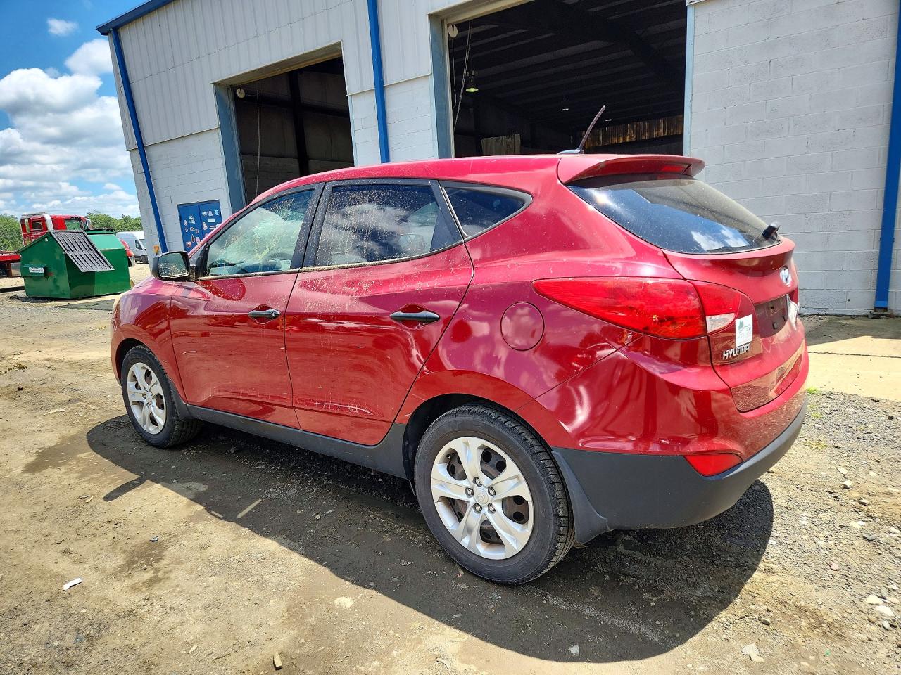 2012 Hyundai Tucson Gl Red vin: KM8JT3AB0CU489411