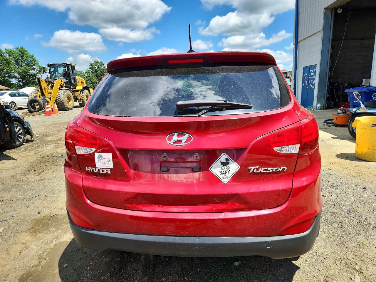 2012 Hyundai Tucson Gl Red vin: KM8JT3AB0CU489411