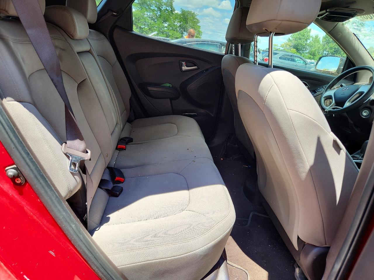 2012 Hyundai Tucson Gl Red vin: KM8JT3AB0CU489411