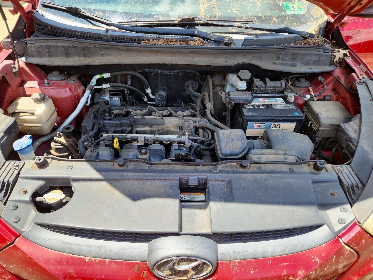 2012 Hyundai Tucson Gl Red vin: KM8JT3AB0CU489411