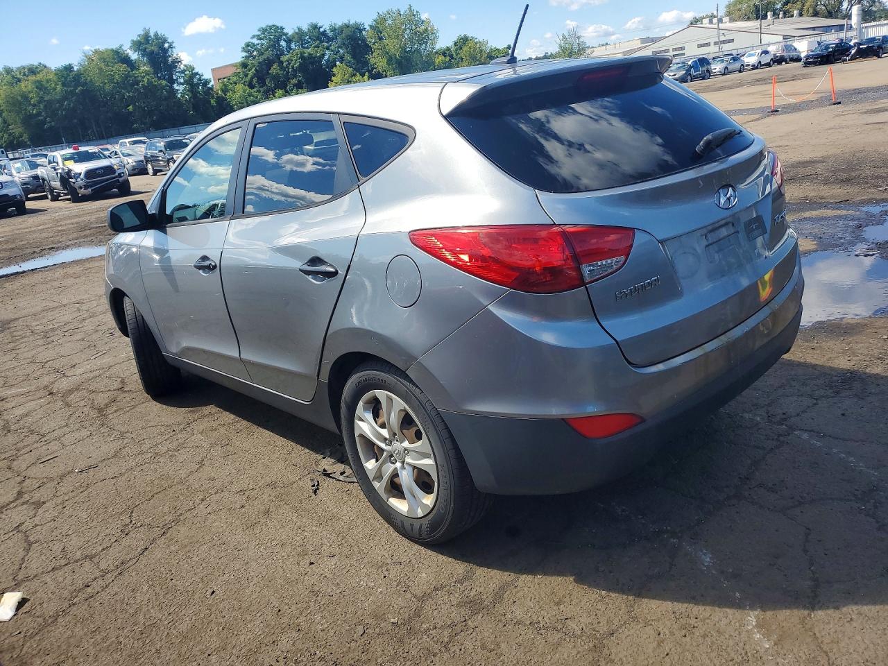 2012 Hyundai Tucson Gl Silver vin: KM8JT3AB0CU503632