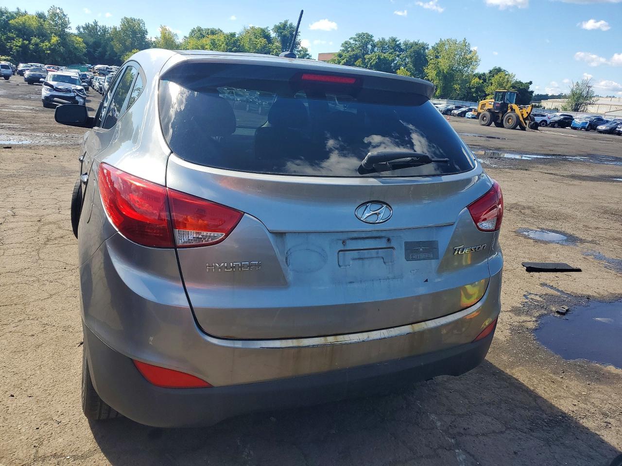 2012 Hyundai Tucson Gl Silver vin: KM8JT3AB0CU503632