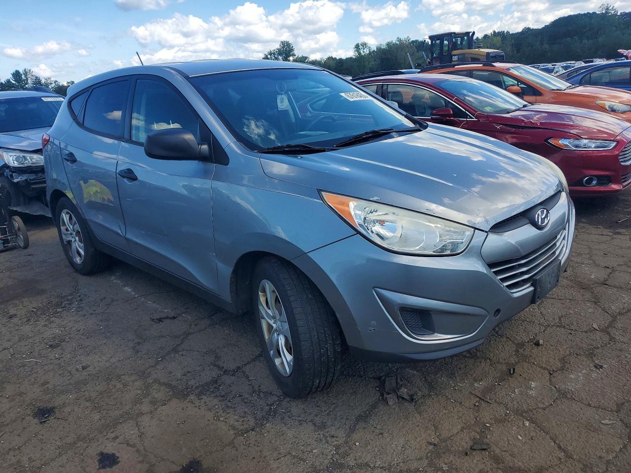 2012 Hyundai Tucson Gl Silver vin: KM8JT3AB0CU503632