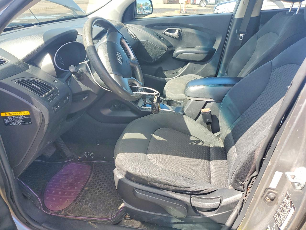 2012 Hyundai Tucson Gl Silver vin: KM8JT3AB0CU503632