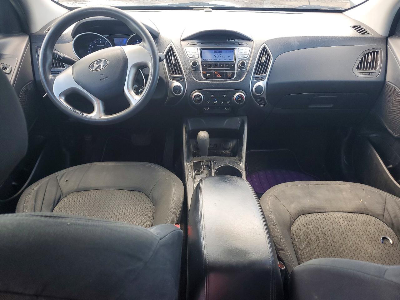 2012 Hyundai Tucson Gl Silver vin: KM8JT3AB0CU503632