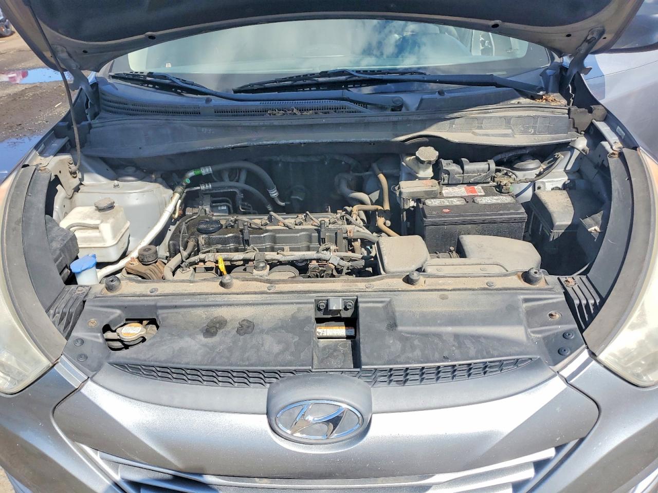 2012 Hyundai Tucson Gl Silver vin: KM8JT3AB0CU503632