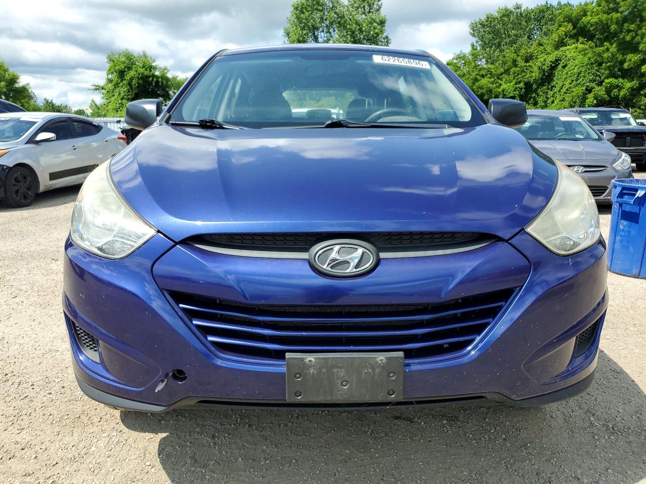 2013 Hyundai Tucson Gl Blue vin: KM8JT3AB0DU602579