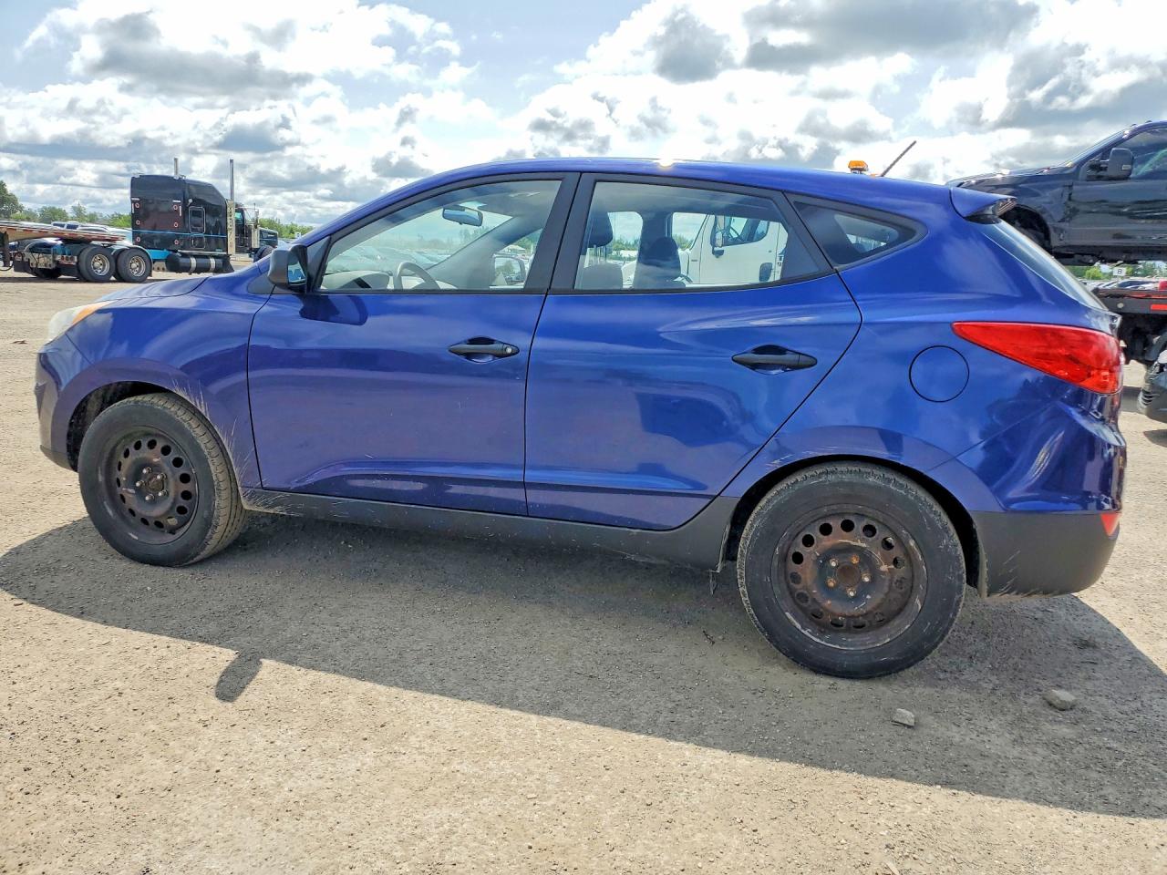 2013 Hyundai Tucson Gl Blue vin: KM8JT3AB0DU602579