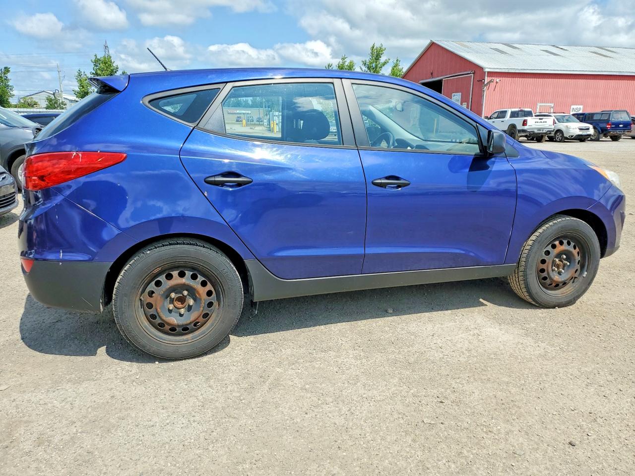 2013 Hyundai Tucson Gl Blue vin: KM8JT3AB0DU602579