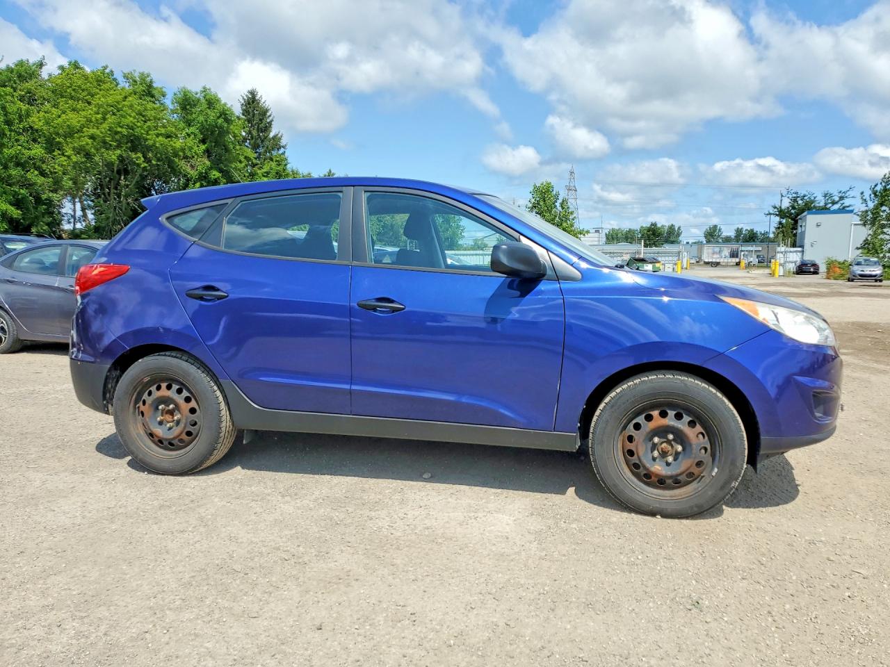 2013 Hyundai Tucson Gl Blue vin: KM8JT3AB0DU602579