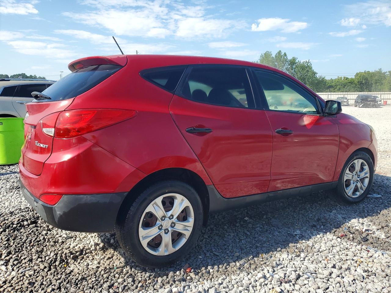 2013 Hyundai Tucson Gl Red vin: KM8JT3AB0DU743426