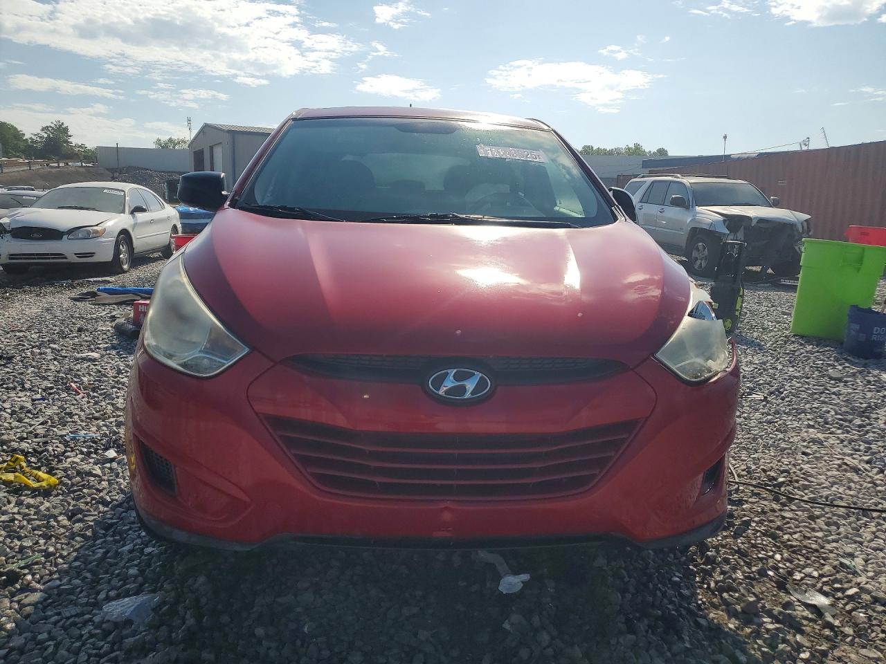2013 Hyundai Tucson Gl Red vin: KM8JT3AB0DU743426